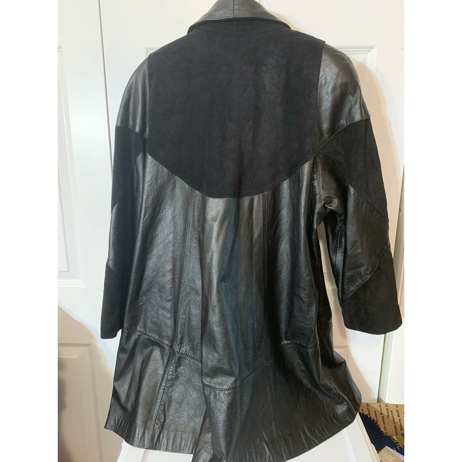 Preston & York Preston & York Black Women’s Sz XL Soft Leather Trench Coat Size XL / US 12-14 / IT 48-50 - 10 Thumbnail