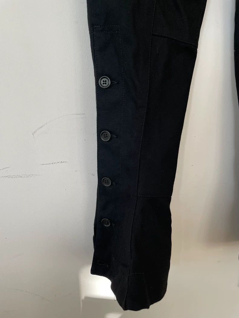 Prada Prada Women's Button Detail Wool Trousers -2505 Size 39" - 4 Thumbnail