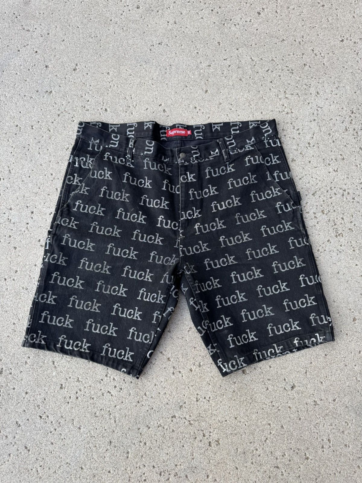 Supreme SS13 outlets Military Short Black