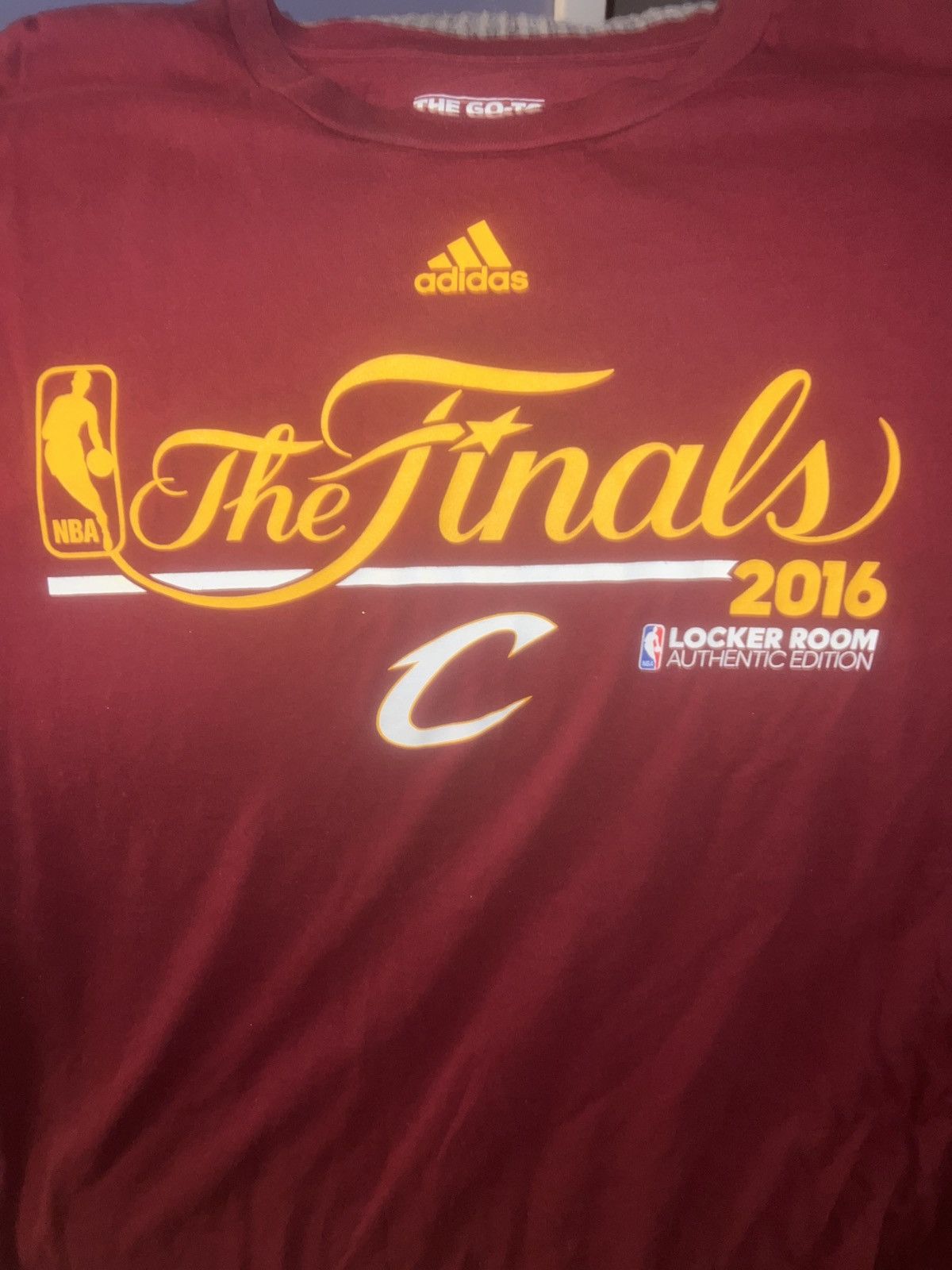 Adidas Adidas NBA The Finals 2016 Locker Room Authentic Edition Tee Size US XXL / EU 58 / 5 - 2 Thumbnail