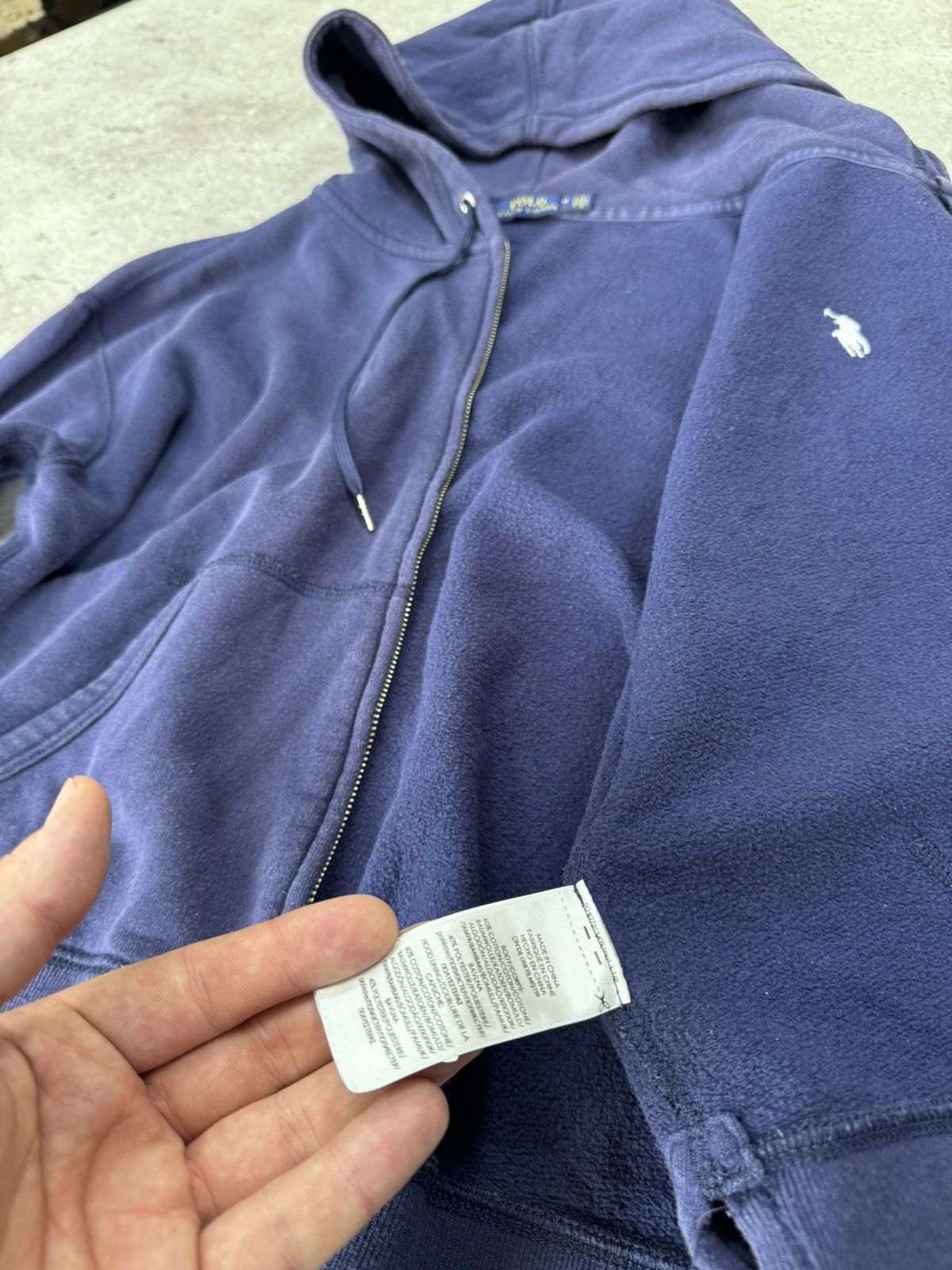Polo Ralph Lauren × Ralph Lauren Polo Ralph Lauren Zip-Up Hoodie Size M / US 6-8 / IT 42-44 - 4 Thumbnail