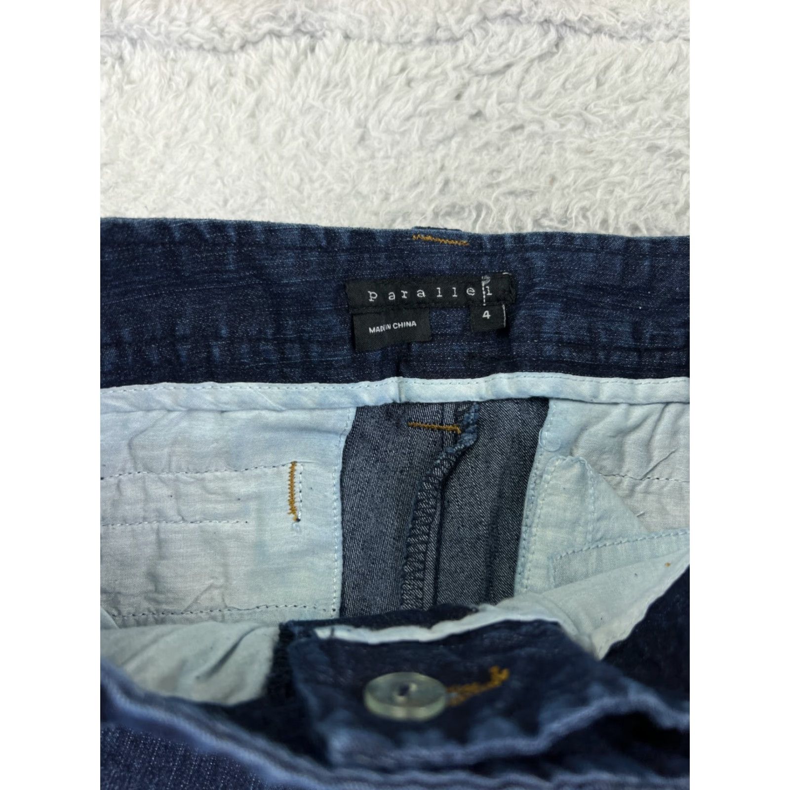 Vintage Parallel Women's Bootcut Jeans Size 4 Blue Denim Low Rise 27x31 Regular Fit Size 27" / US 4 / IT 40 - 3 Thumbnail