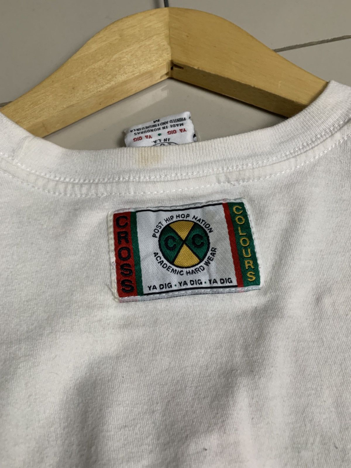 Cross Colours TLC 1992 Long Sleeve White T Shirt Hip Hop Retro Sz M Size US M / EU 48-50 / 2 - 5 Thumbnail