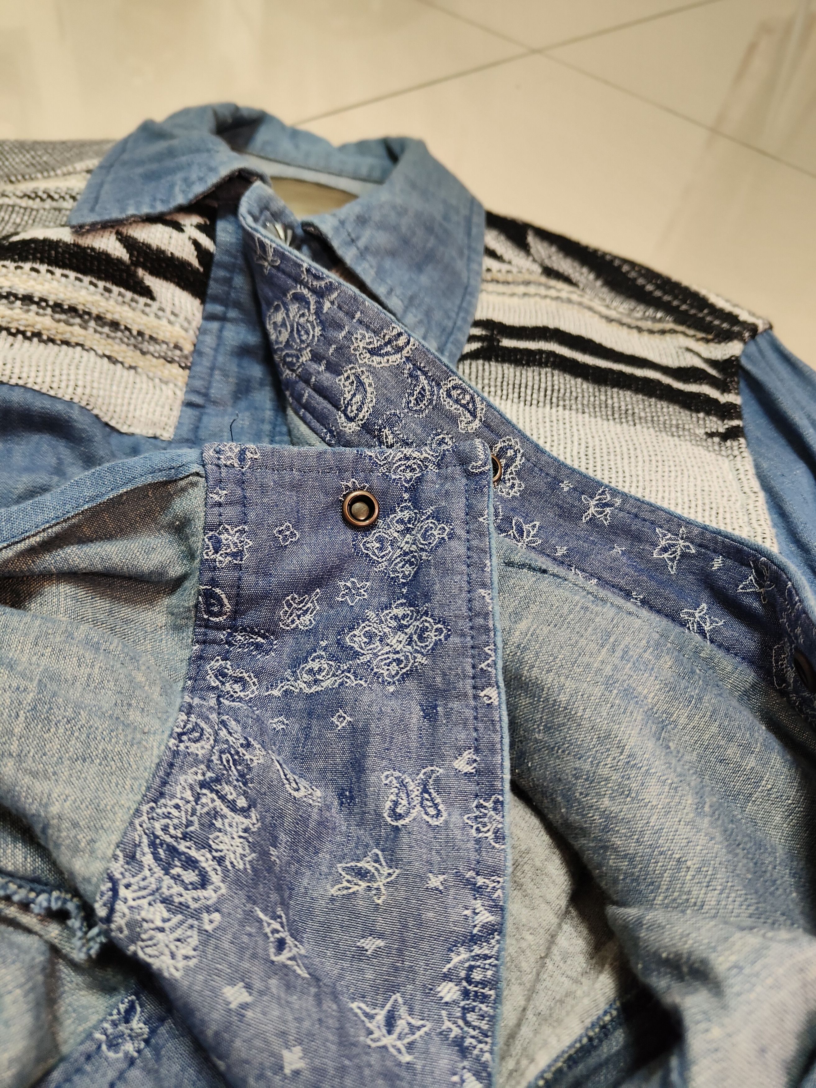 Issey Miyake × Japanese Brand Ayuite Issey Miyake Long Sleeves shirt jacket Size US L / EU 52-54 / 3 - 4 Thumbnail