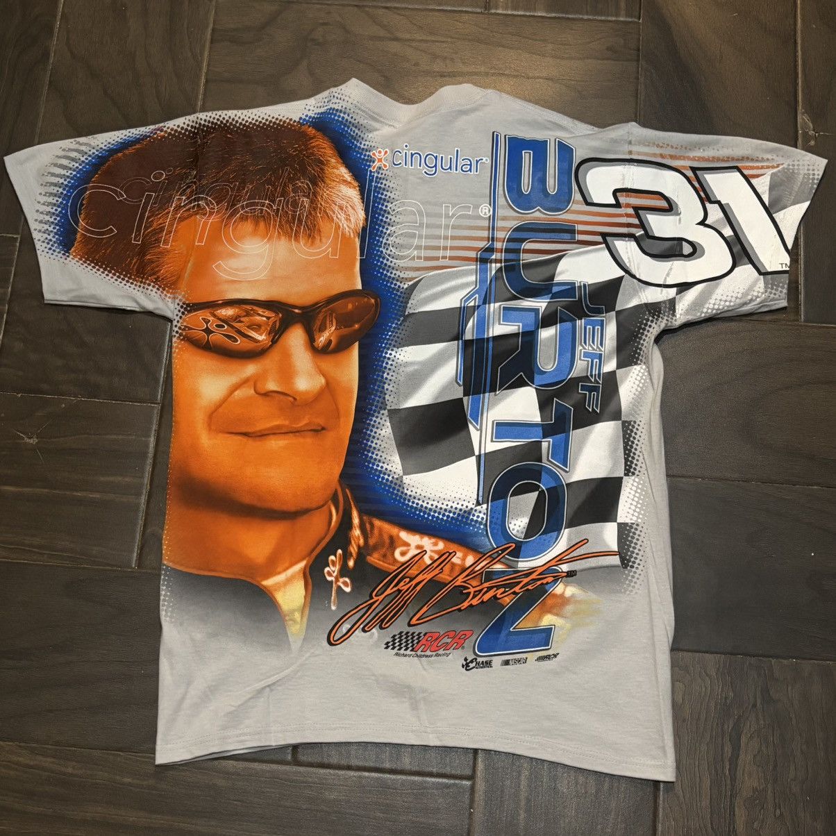 Chase Authentics Jeff Burton All Over Print T Shirt Chase Authentic Medium Size US M / EU 48-50 / 2 - 7 Thumbnail