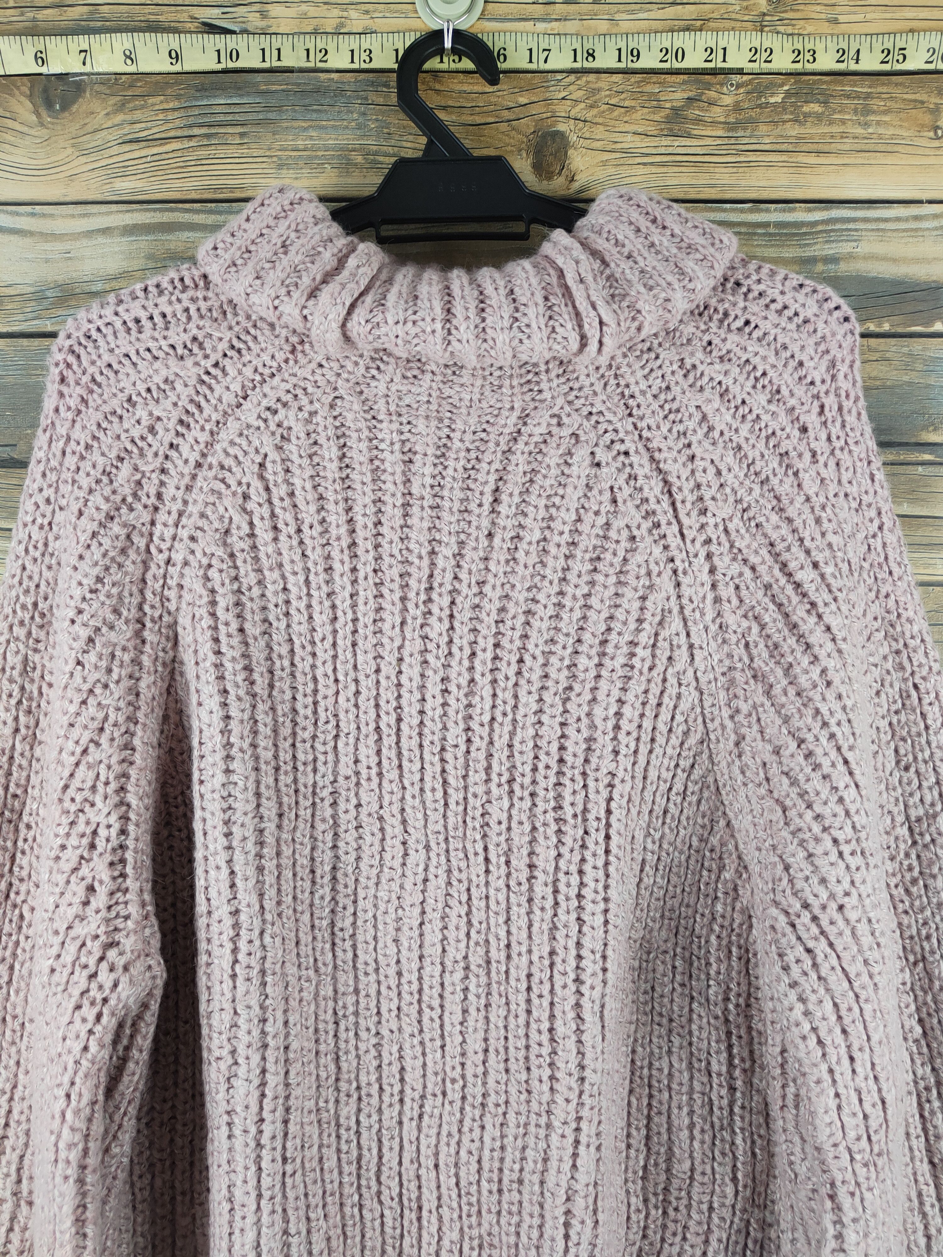 Japanese Brand DL Japanese Brand Soft Pink Knitwear Sweatshirts #46-141 Size L / US 10 / IT 46 - 2 Thumbnail