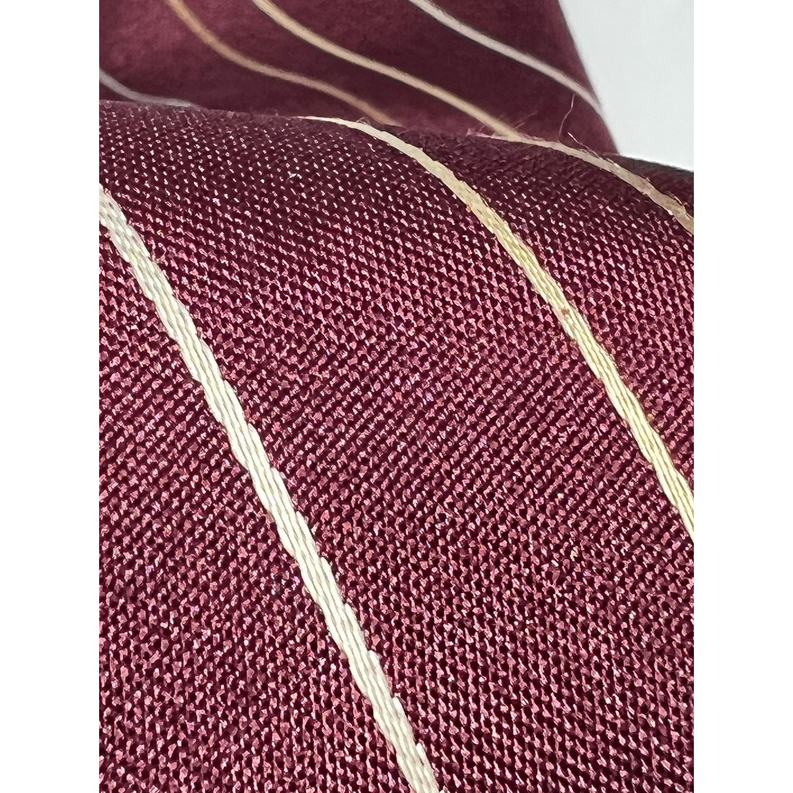 Lanvin Lanvin New York Paris Mens Vintage Red Designer Necktie Tie Size ONE SIZE - 5 Thumbnail