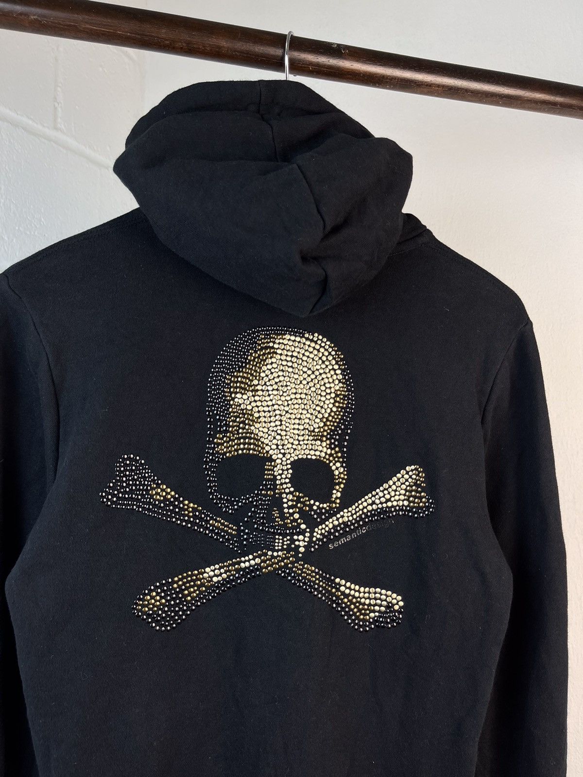 If Six Was Nine F/W 2004 Roen x Semantic Design Skull Zipper Hoodie Size US S / EU 44-46 / 1 - 10 Thumbnail