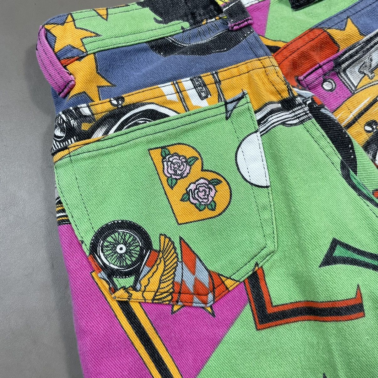 Versace × Versace Jeans Couture × Vintage VERSACE JEANS COUTURE BETTY BOOP POP ART JEANS Size 26" / US 2 / IT 38 - 7 Thumbnail