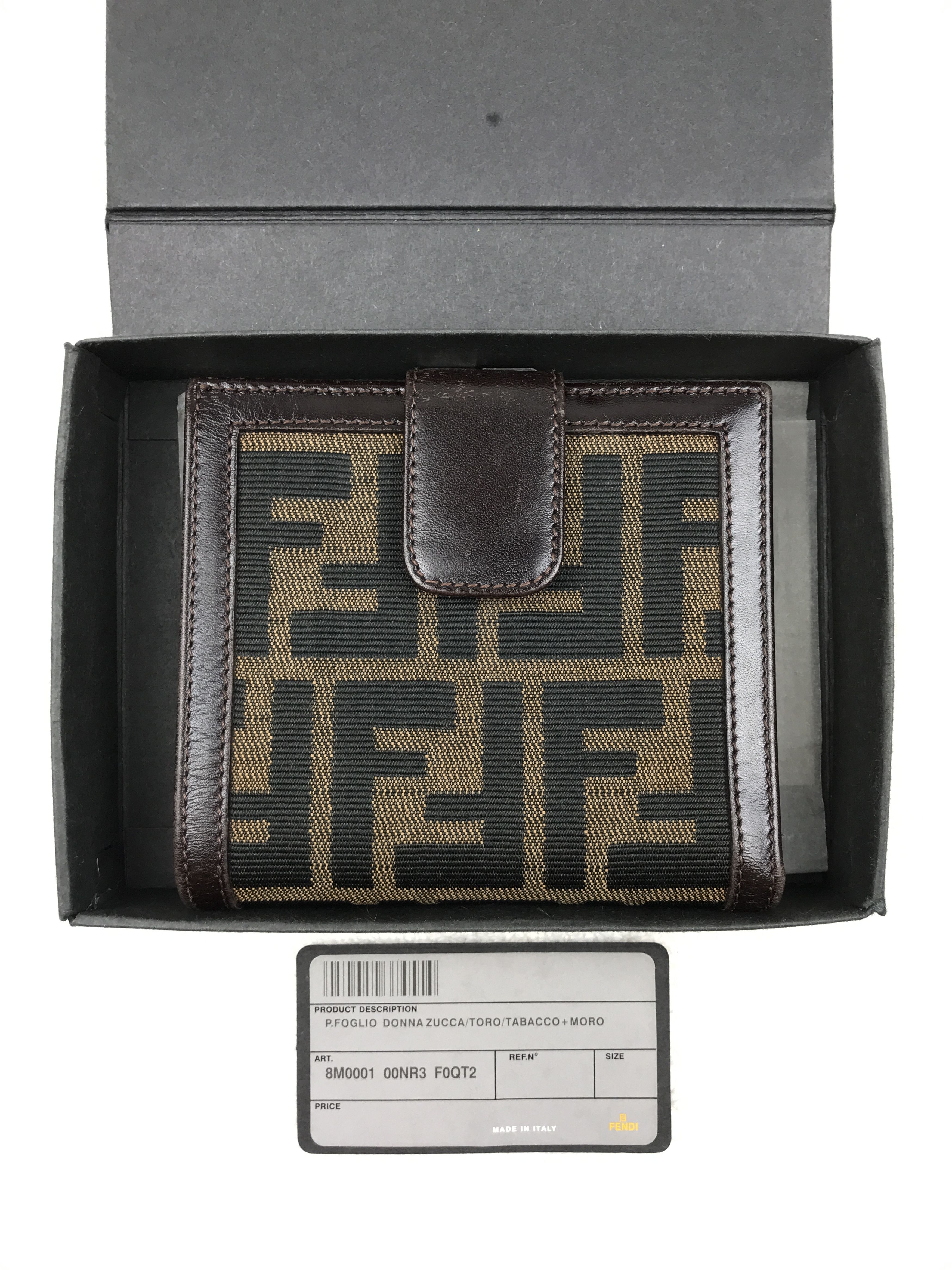 Fendi Fendi Zucca Bifold Wallet Size ONE SIZE - 2 Thumbnail
