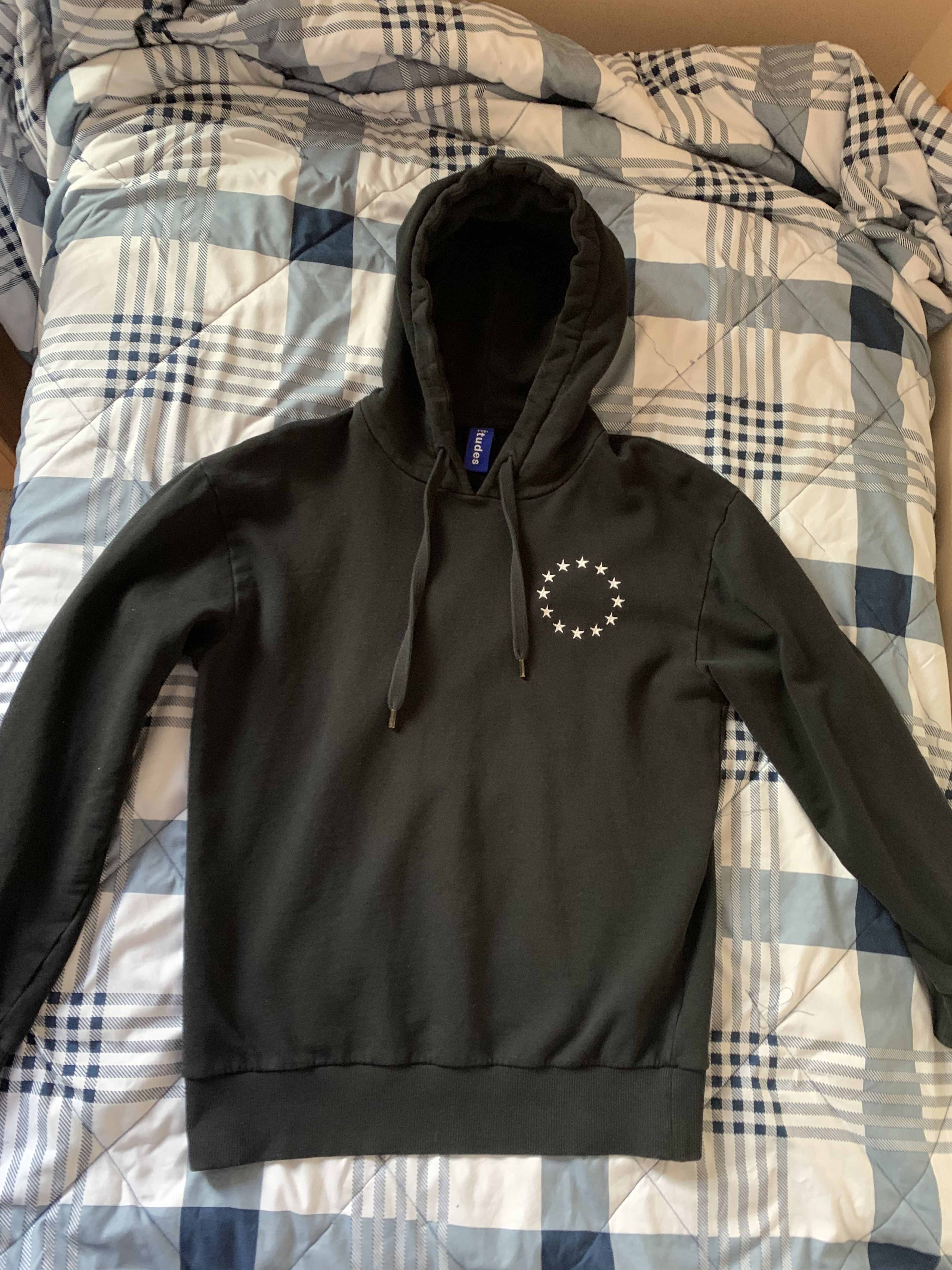 image of Etudes Hoodie in Black, Men's (Size Medium)