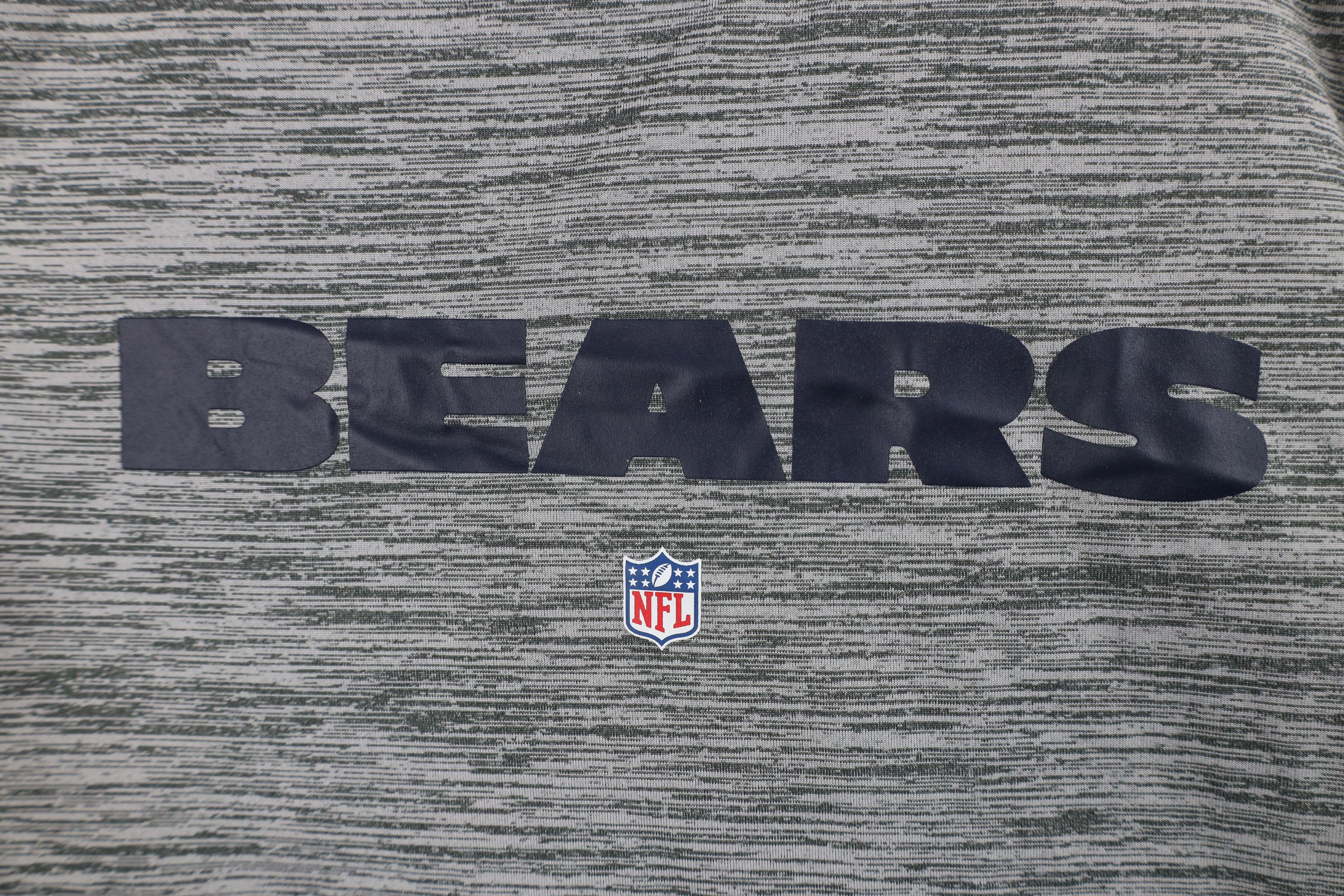 Nike Nike NFL Chicago Bears Football Long Sleeve T-Shirt Gray Size US XL / EU 56 / 4 - 5 Thumbnail