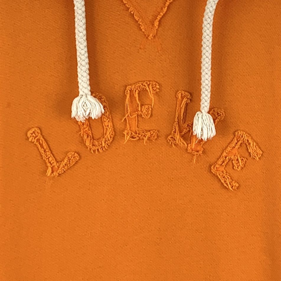 Loewe Loewe Logo Hoodie Orange (S) Size US S / EU 44-46 / 1 - 9 Thumbnail