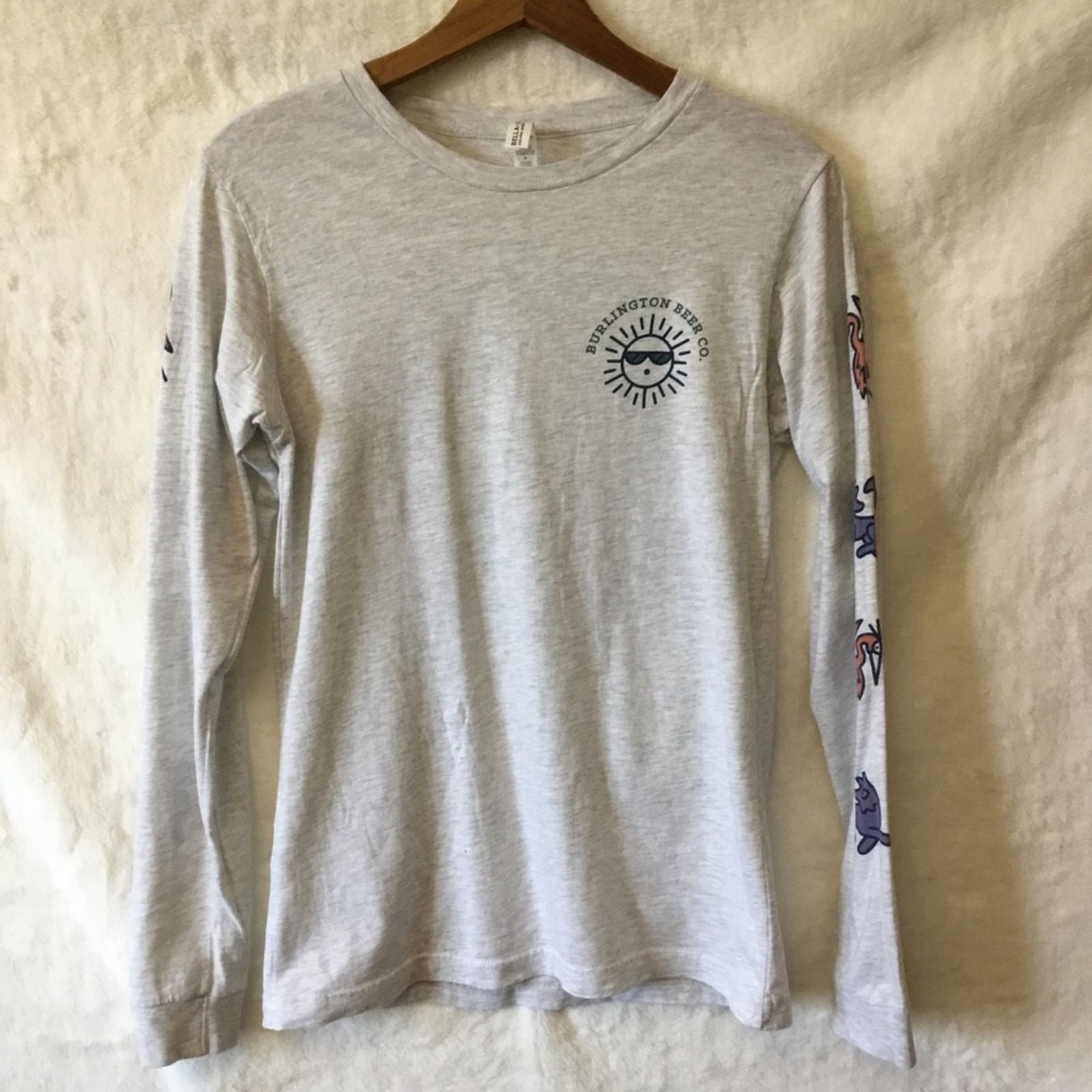 Other Bella Canvas White Long Sleeve Shirt Size S / US 4 / IT 40 - 1 Thumbnail