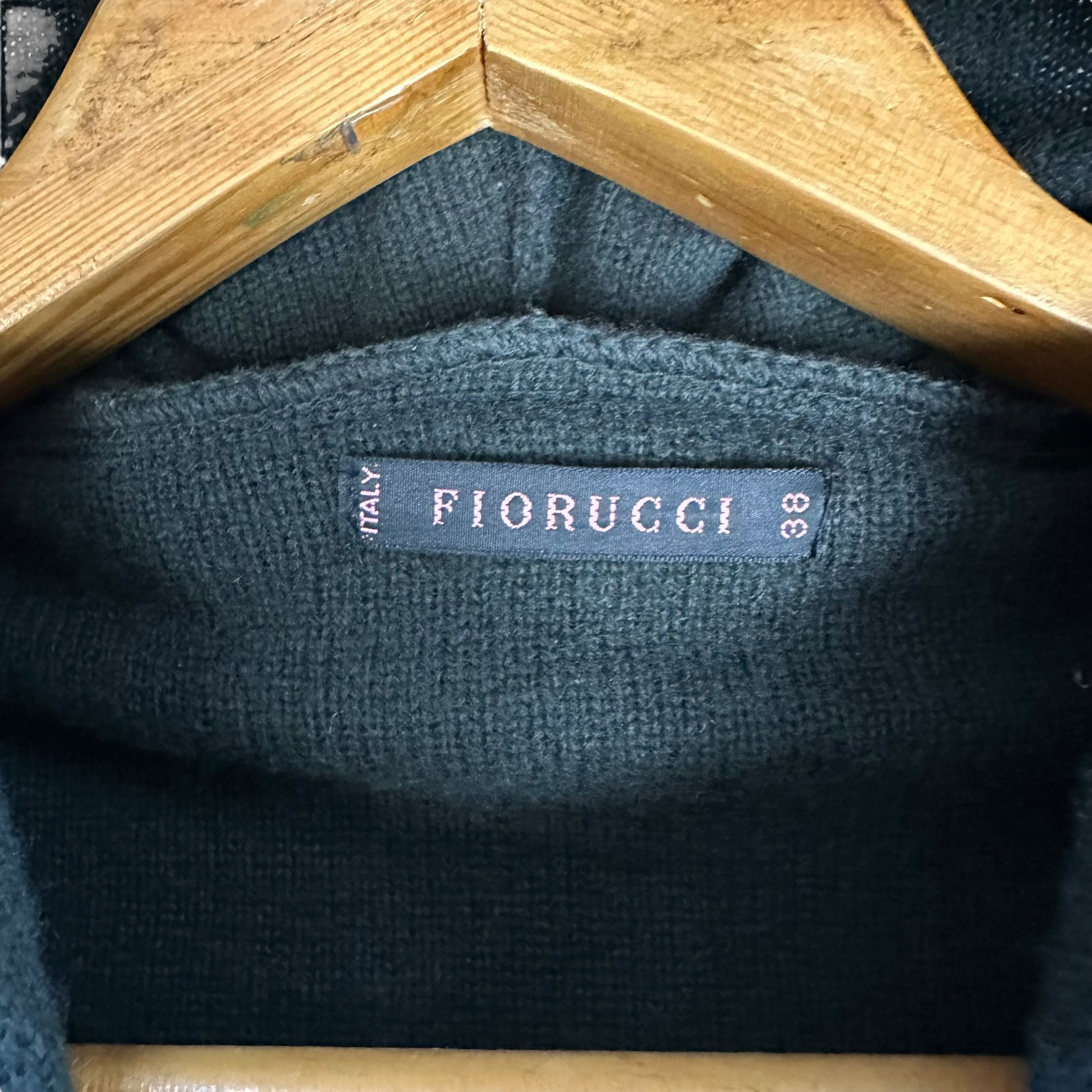 Fiorucci Fiorucci Four Pocket Zipper Hoodie Wool Jacket #A32-0717 Size M / US 6-8 / IT 42-44 - 6 Thumbnail