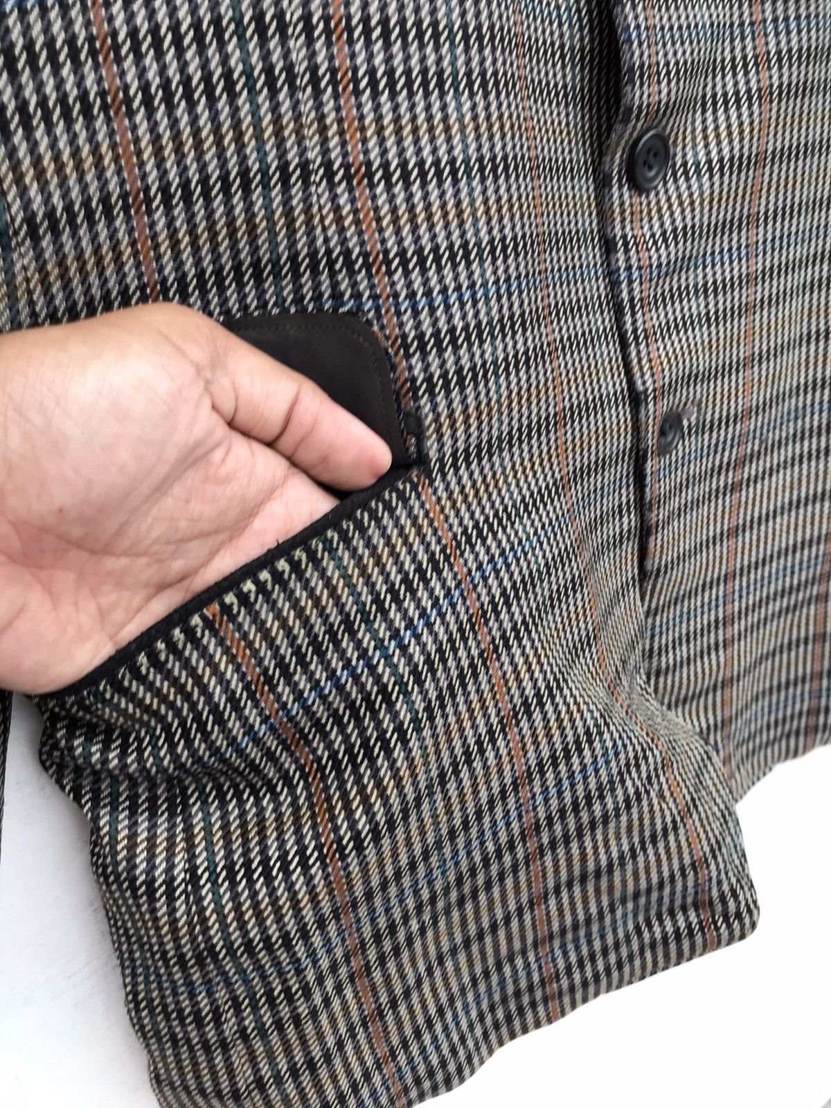 Burberry × Japanese Brand × Vintage Vintage Burberry Wool Jacket Size US M / EU 48-50 / 2 - 6 Thumbnail