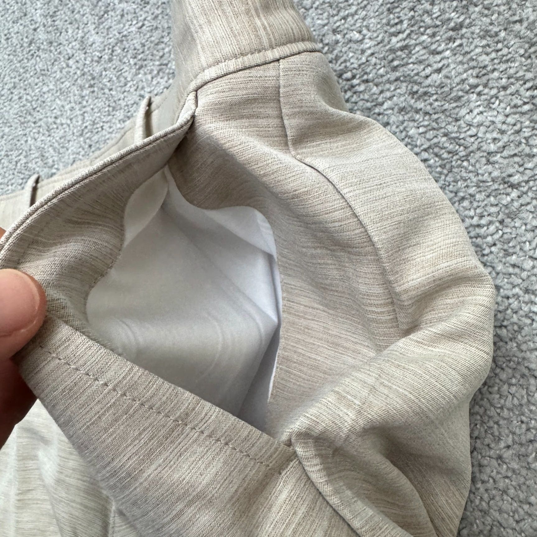 Original Penguin Original Penguin Performance Golf Chino Shorts Mens 30 Beige Flat Front Stretch Size US 30 / EU 46 - 4 Thumbnail