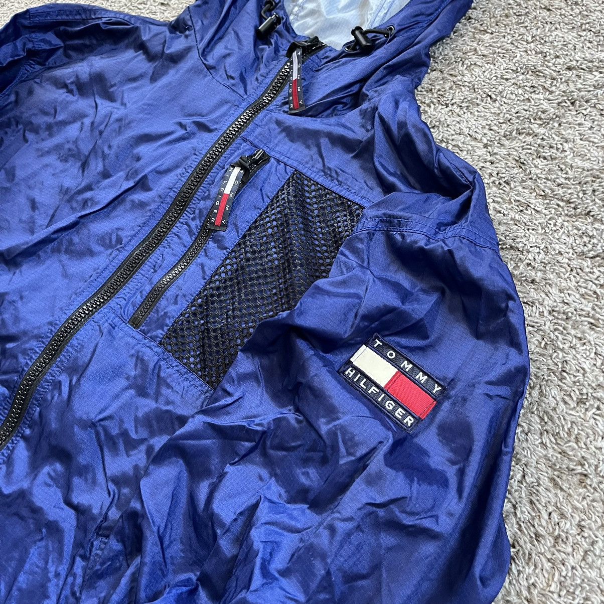 Tommy Hilfiger 🔴Tommy Hilfiger Jacket Size Medium Windbreaker Blue Flag Size US M / EU 48-50 / 2 - 3 Thumbnail