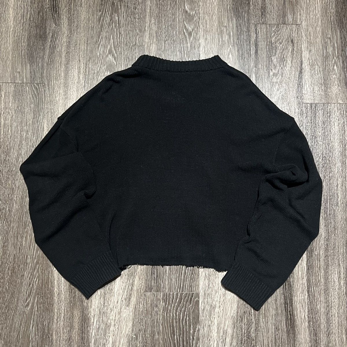 Designer × Our Legacy Our Legacy Cropped Knit Sweater Size US M / EU 48-50 / 2 - 4 Thumbnail