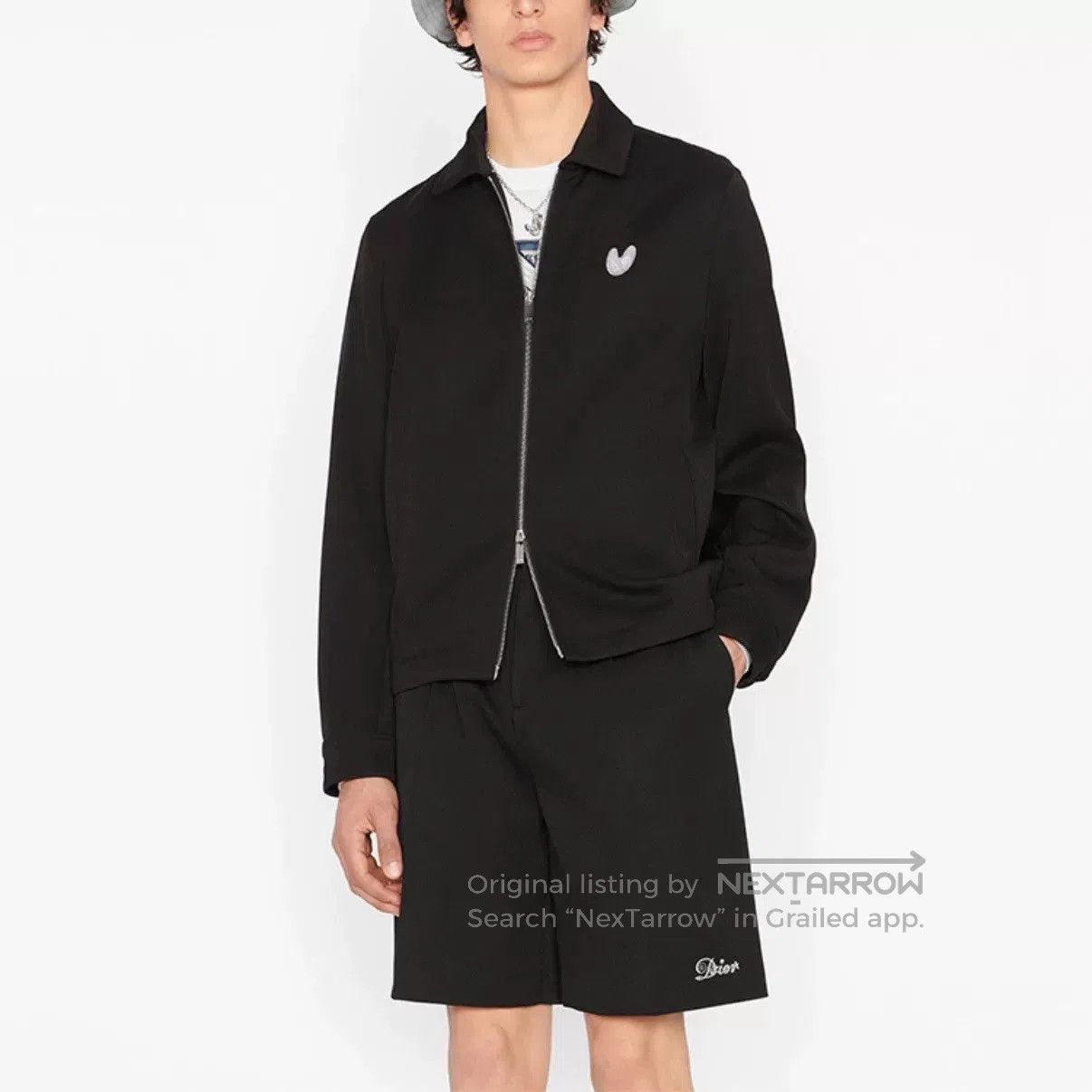 Dior DIOR x Kenny Scharf Collab Black Jacket. Size US M / EU 48-50 / 2 - 7 Thumbnail