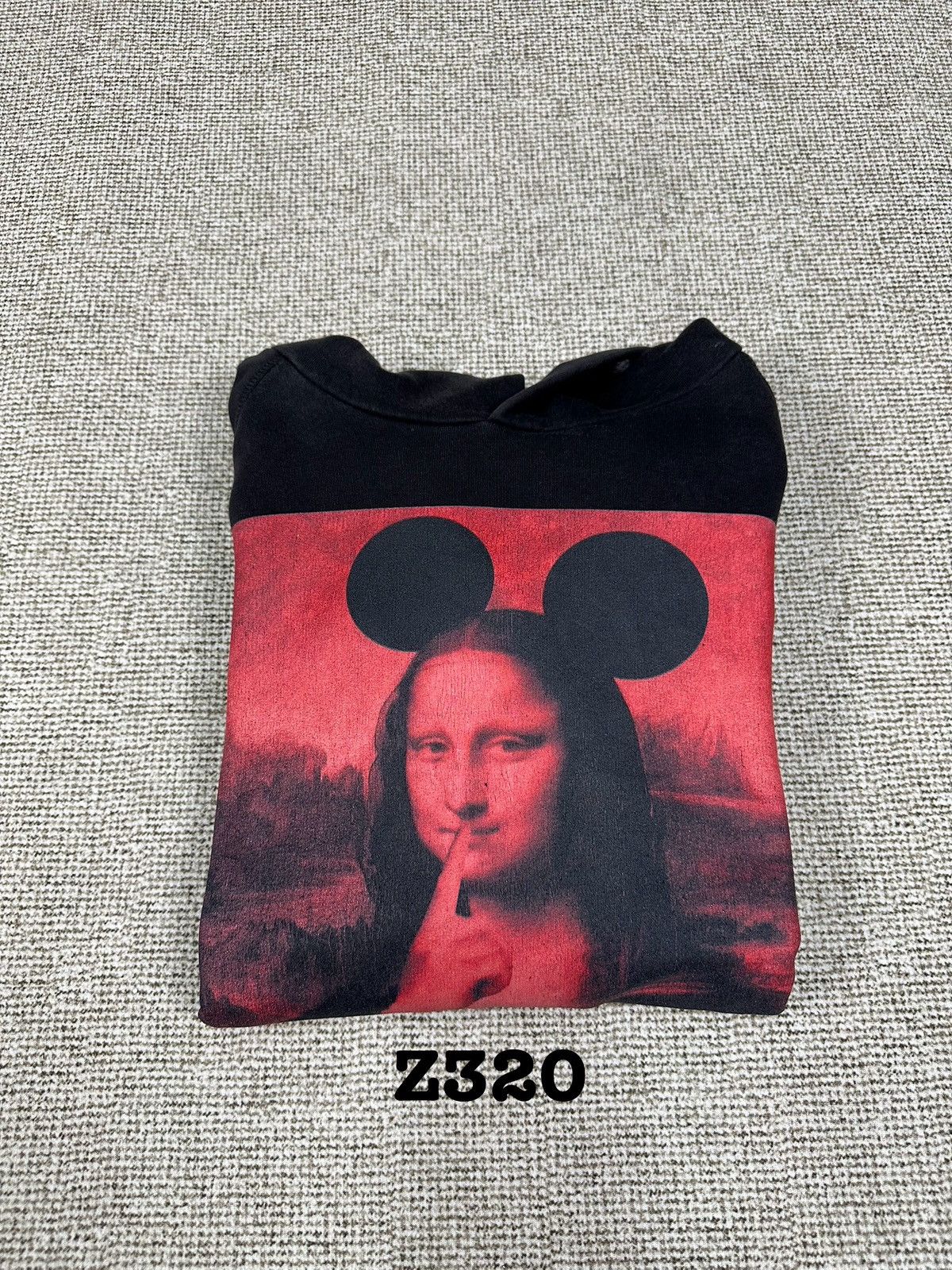 Other No Comment Paris Mona Lisa Hoodie Z320 Size US M / EU 48-50 / 2 - 10 Thumbnail