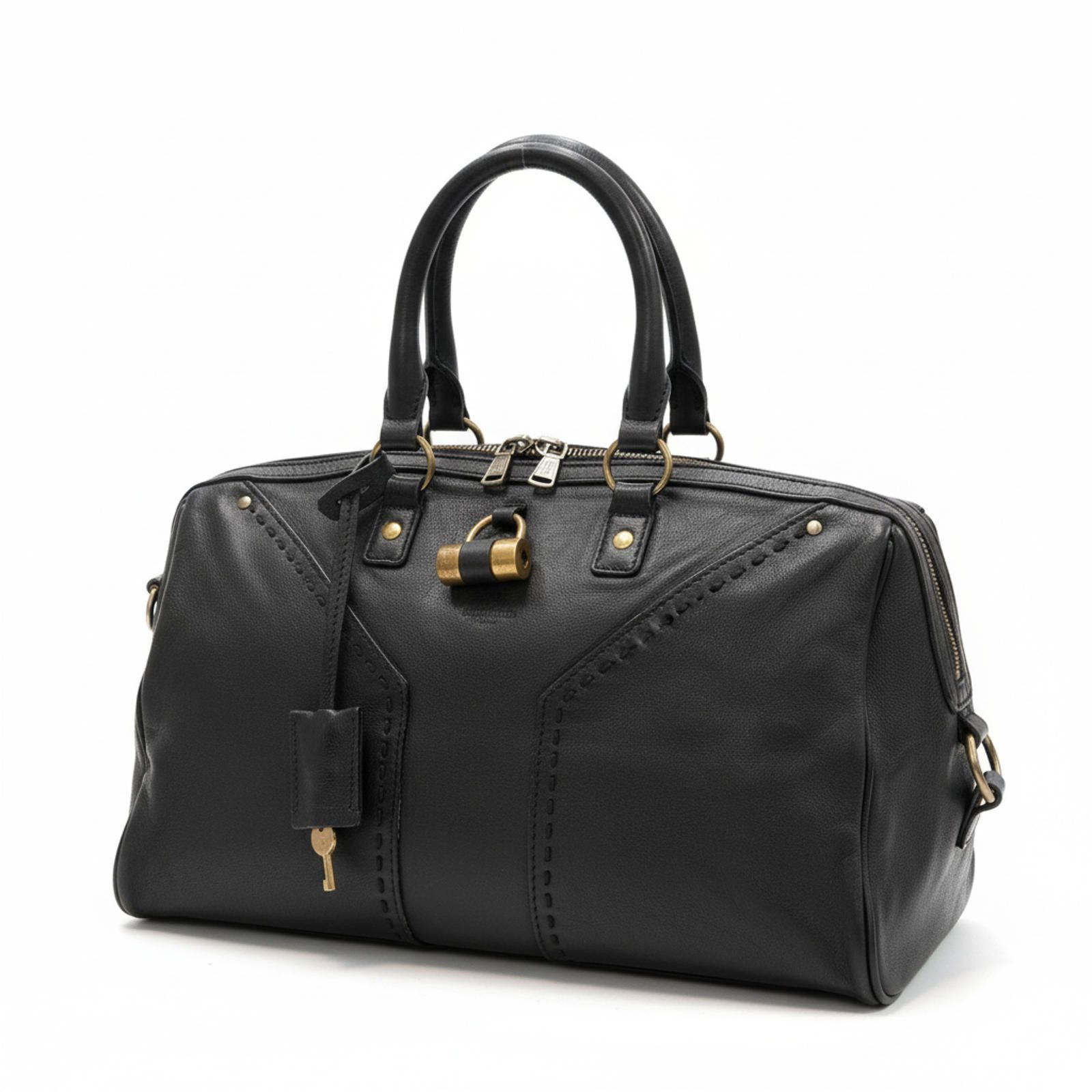 Saint Laurent Paris Saint Laurent - Easy Saint Tropez Black Leather Size ONE SIZE - 1 Thumbnail