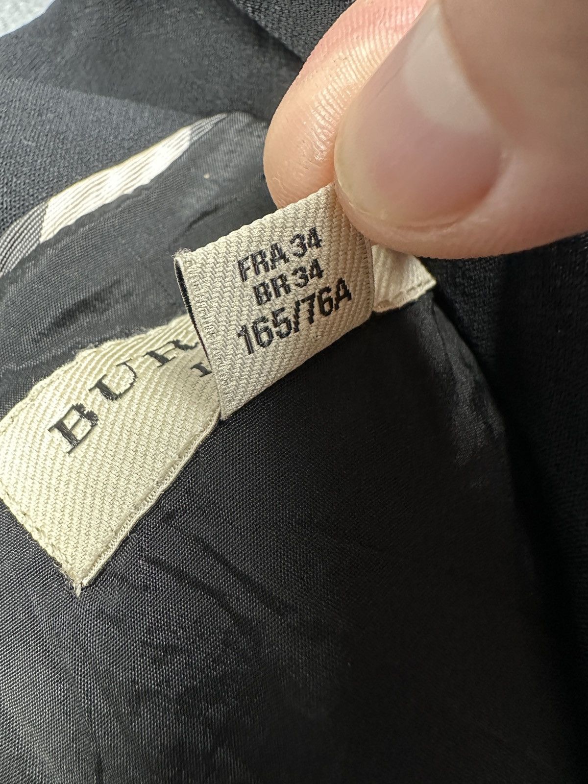 Burberry Burberry London Black Draped Viscose Luxury Midi Dress 00s Size S / US 4 / IT 40 - 10 Thumbnail