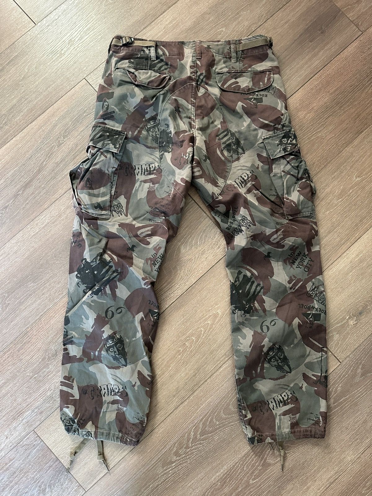 Hysteric Glamour Hysteric Glamour Camo Cargo Pants Mens Size US 32 / EU 48 - 2 Thumbnail
