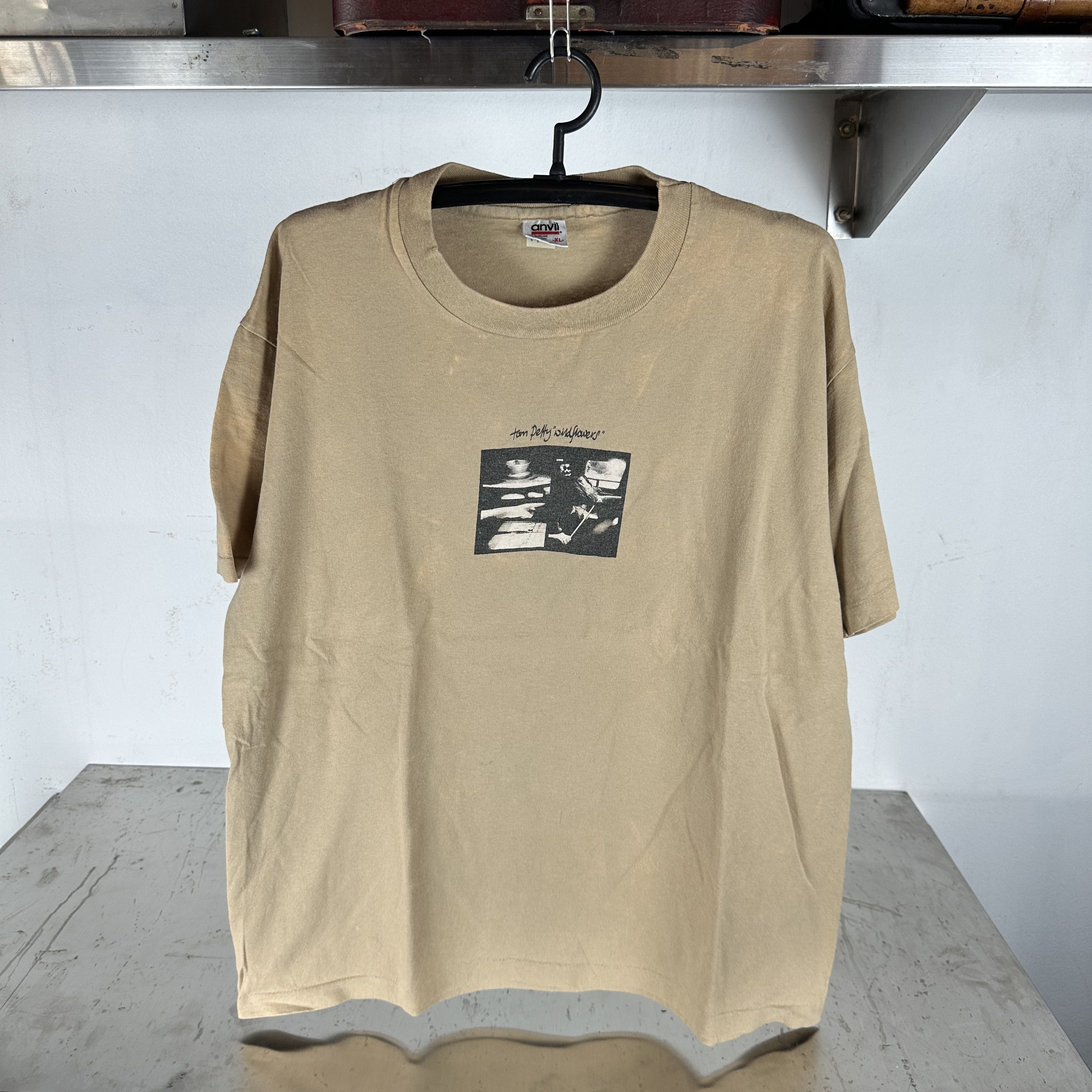 Vintage 1995 Tom Petty Wildflowers Graphic XL T-Shirt