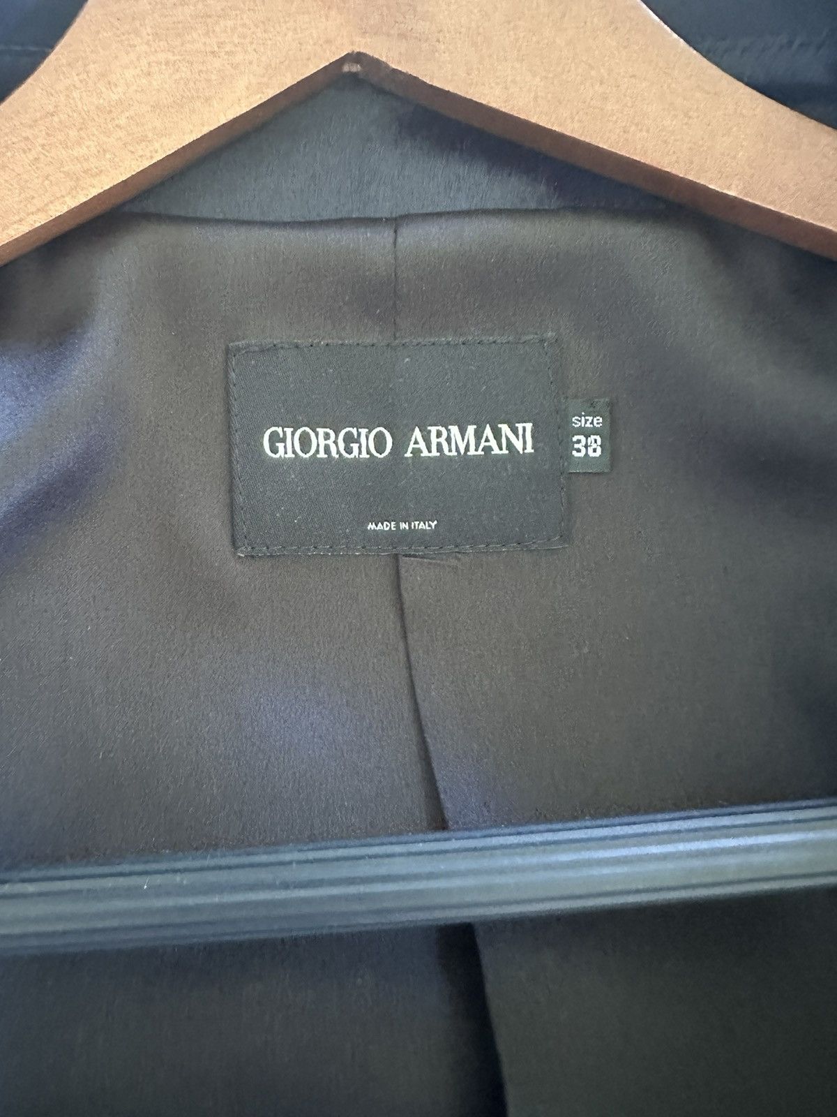 Giorgio Armani Giorgio Armani Calf Fur Blazer/Jacket Size S / US 4 / IT 40 - 3 Thumbnail