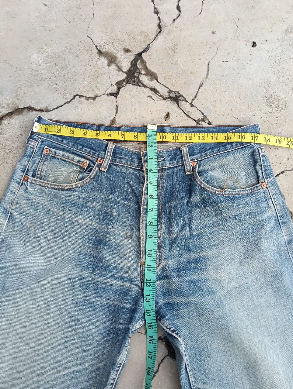 Levi's Vintage Levi's 503 Baggy faded Wash Jeans Size US 34 / EU 50 - 7 Thumbnail
