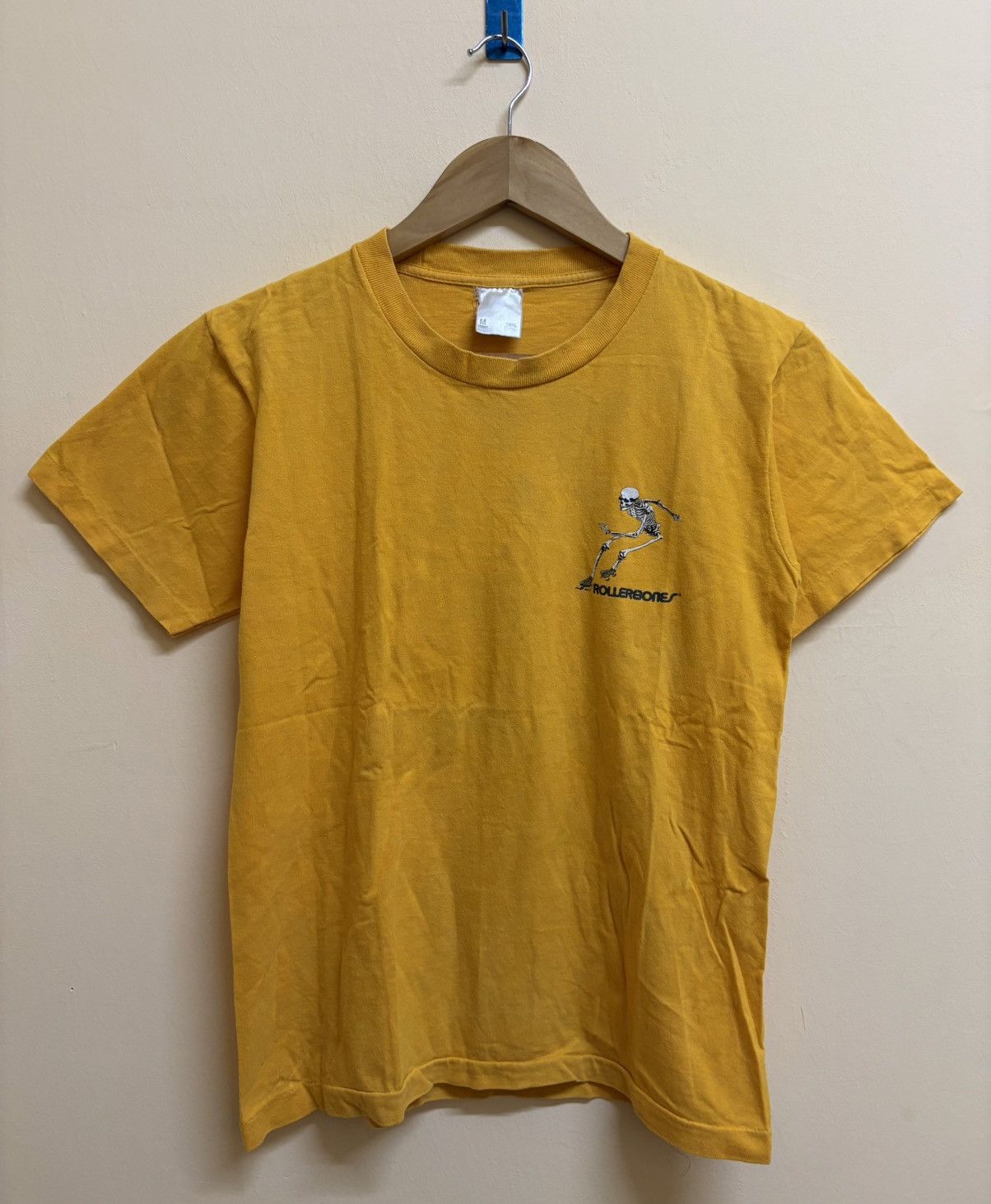 Powell Peralta Vintage 80s Powell Peralta Rollerbones Skateboard T-Shirt Size US M / EU 48-50 / 2 - 2 Thumbnail