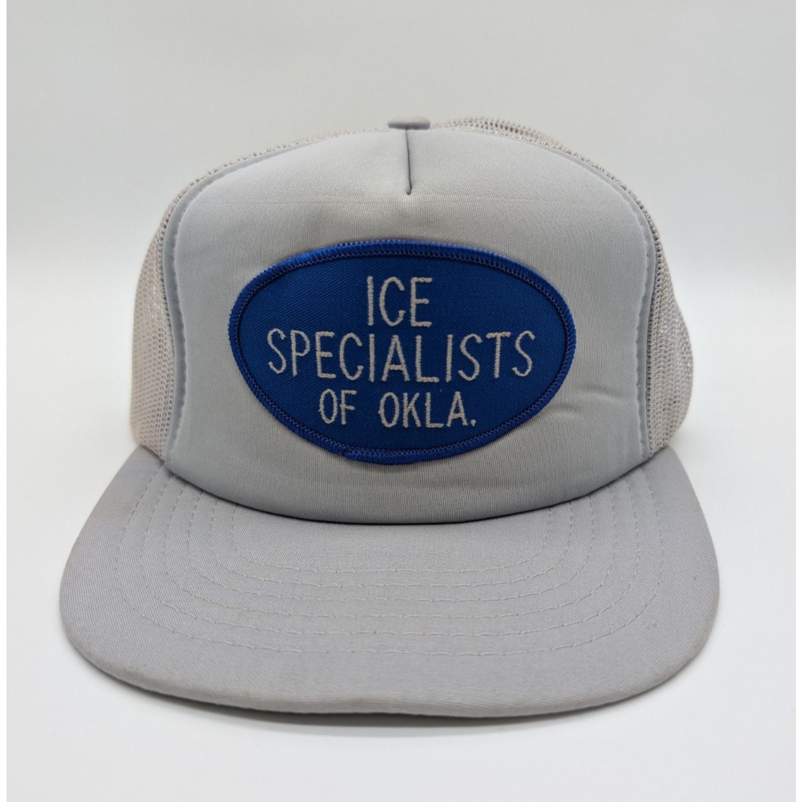 Yupong Vintage ICE SPECIALISTS of Oklahoma Snapback Trucker Hat Cap Size ONE SIZE - 2 Thumbnail