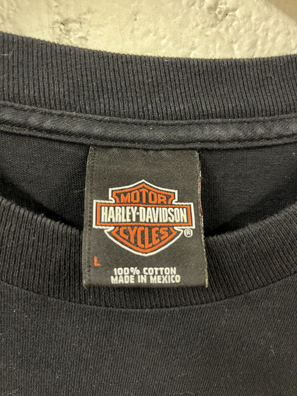 Harley Davidson Harley longsleeve shirt y2k sleeve hits skater streetwear Size US L / EU 52-54 / 3 - 8 Thumbnail
