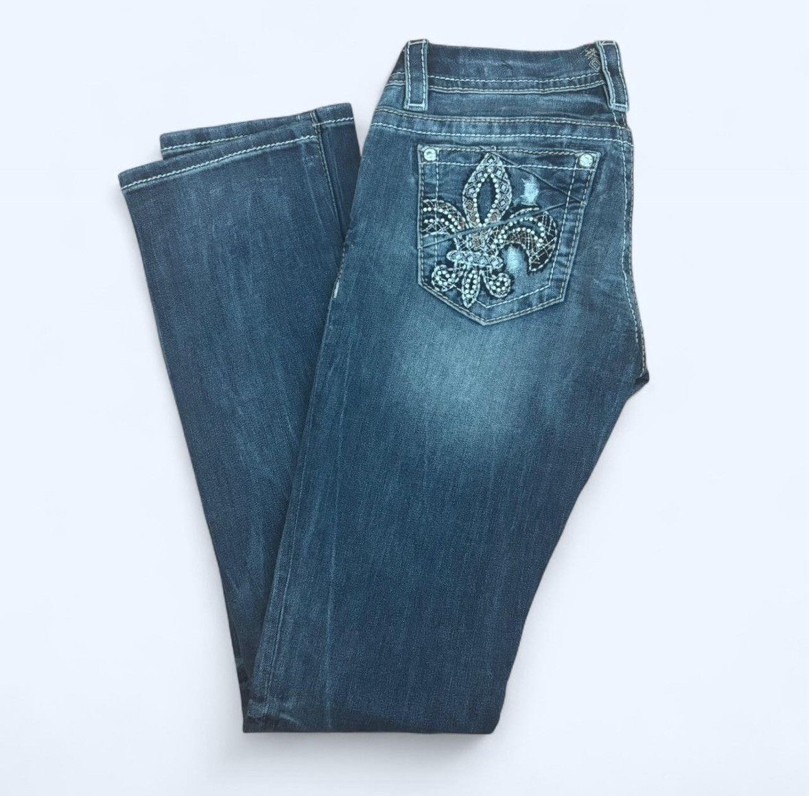 Miss Me Miss Me Vintage Jeans Size 26" / US 2 / IT 38 - 2 Thumbnail