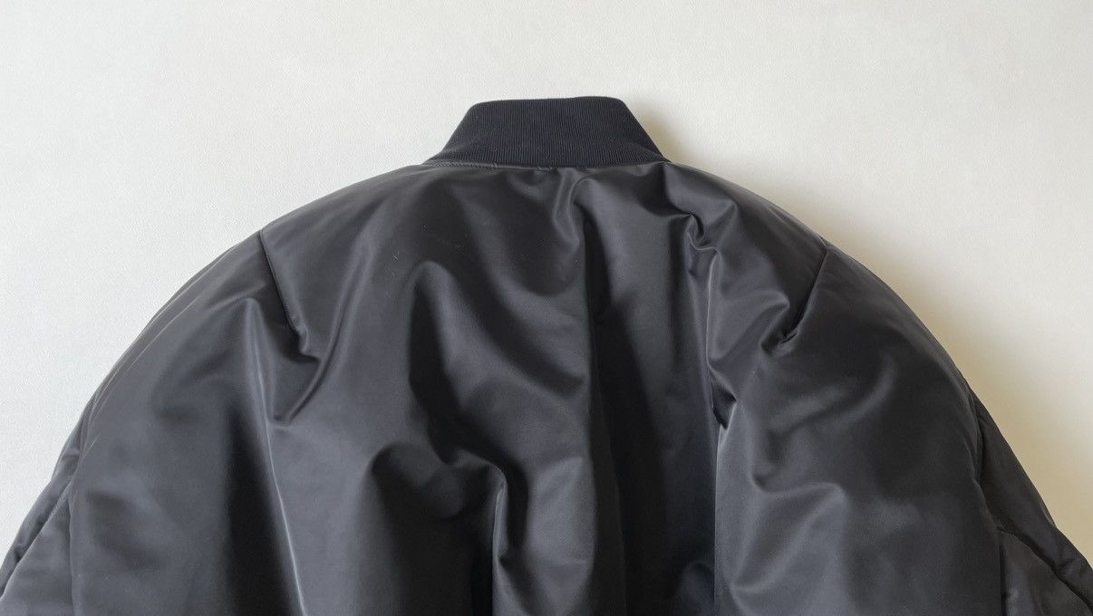 Balenciaga ‘Mud Show’ Black Nylon Padded Bomber Jacket Size US S / EU 44-46 / 1 - 20 Thumbnail