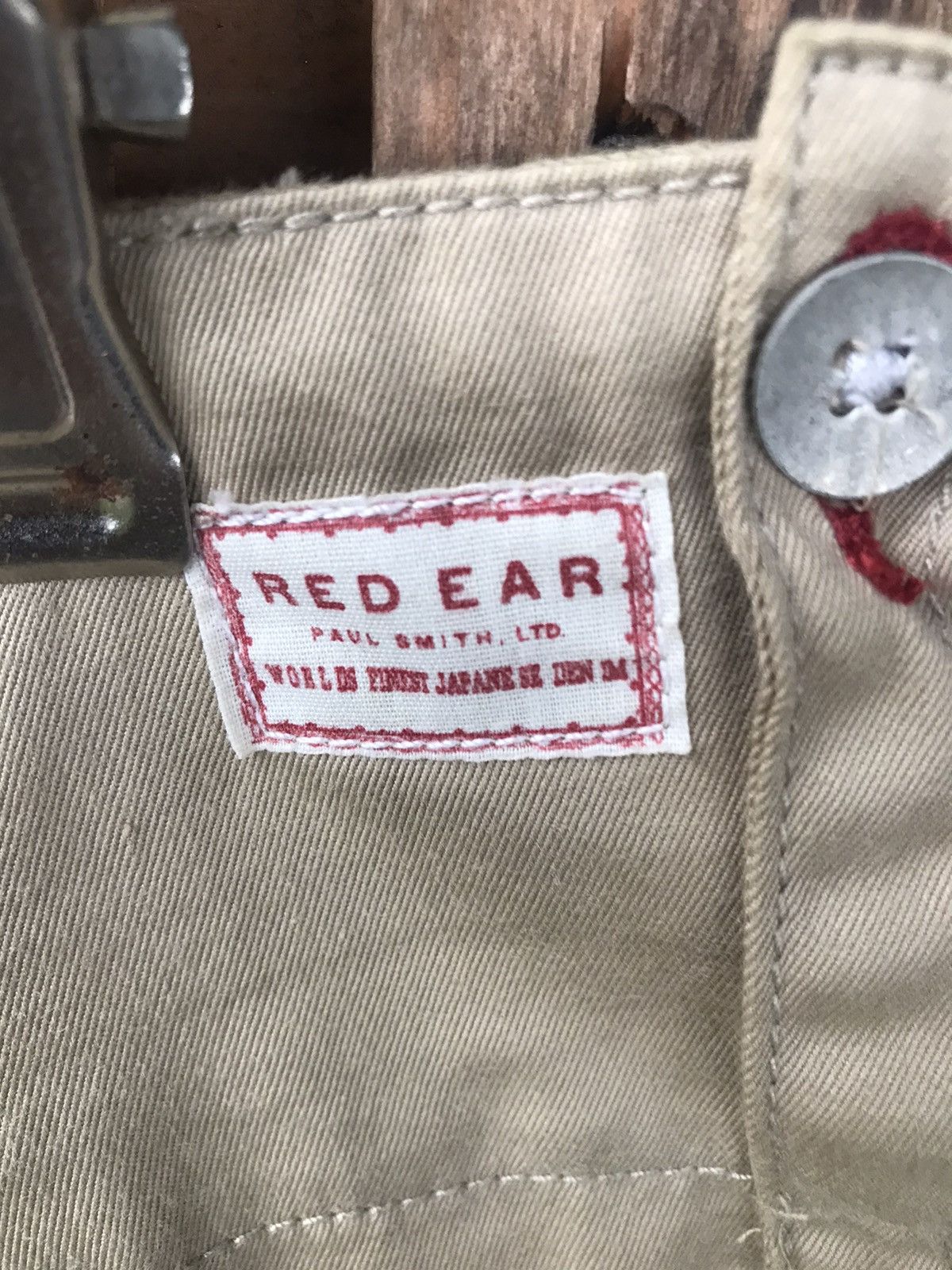 Paul Smith 90s Military Officer Red Joanetting Gentleman Pant Size US 36 / EU 52 - 9 Thumbnail
