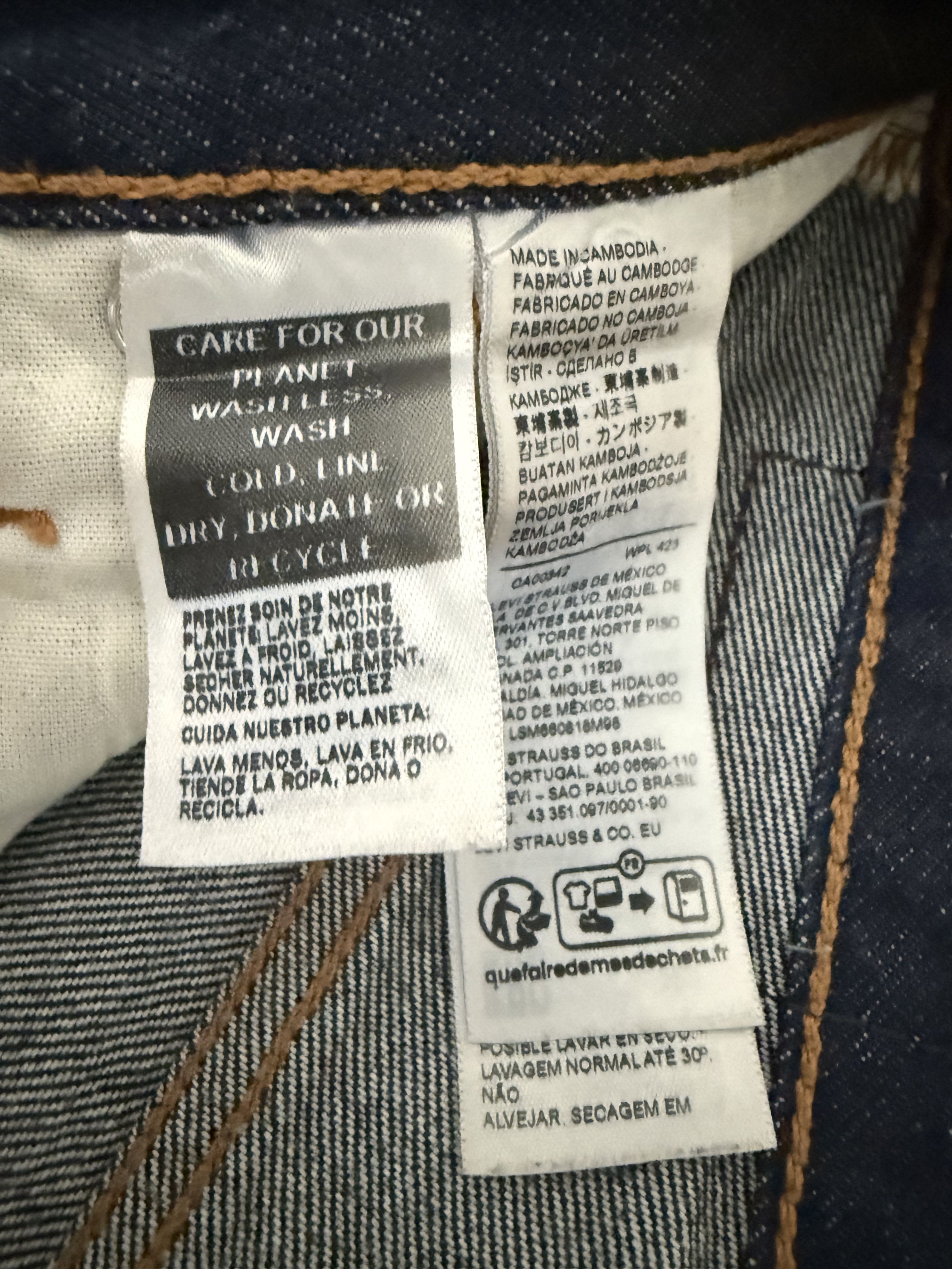 Levi's Levi's Premium Raw Jeans Size 28" / US 6 / IT 42 - 7 Thumbnail