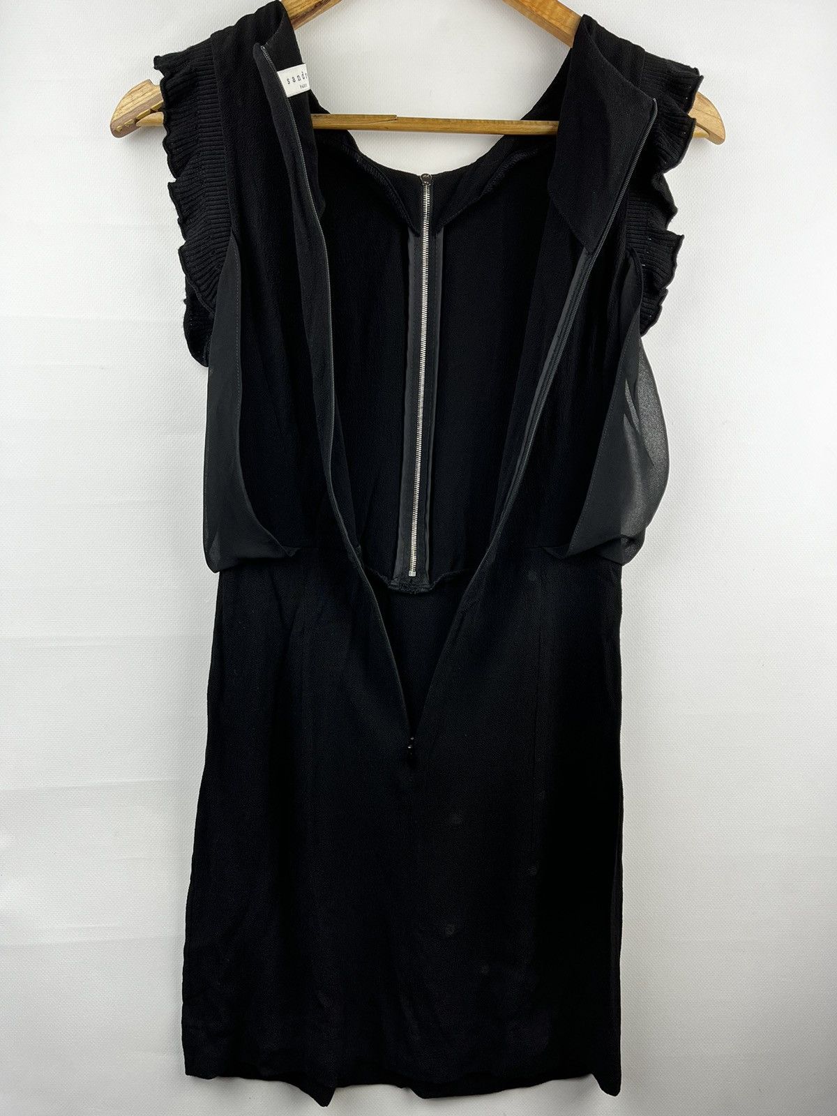 Sandro Sandro Paris two zip up mini dress size 1 Size S / US 4 / IT 40 - 9 Thumbnail