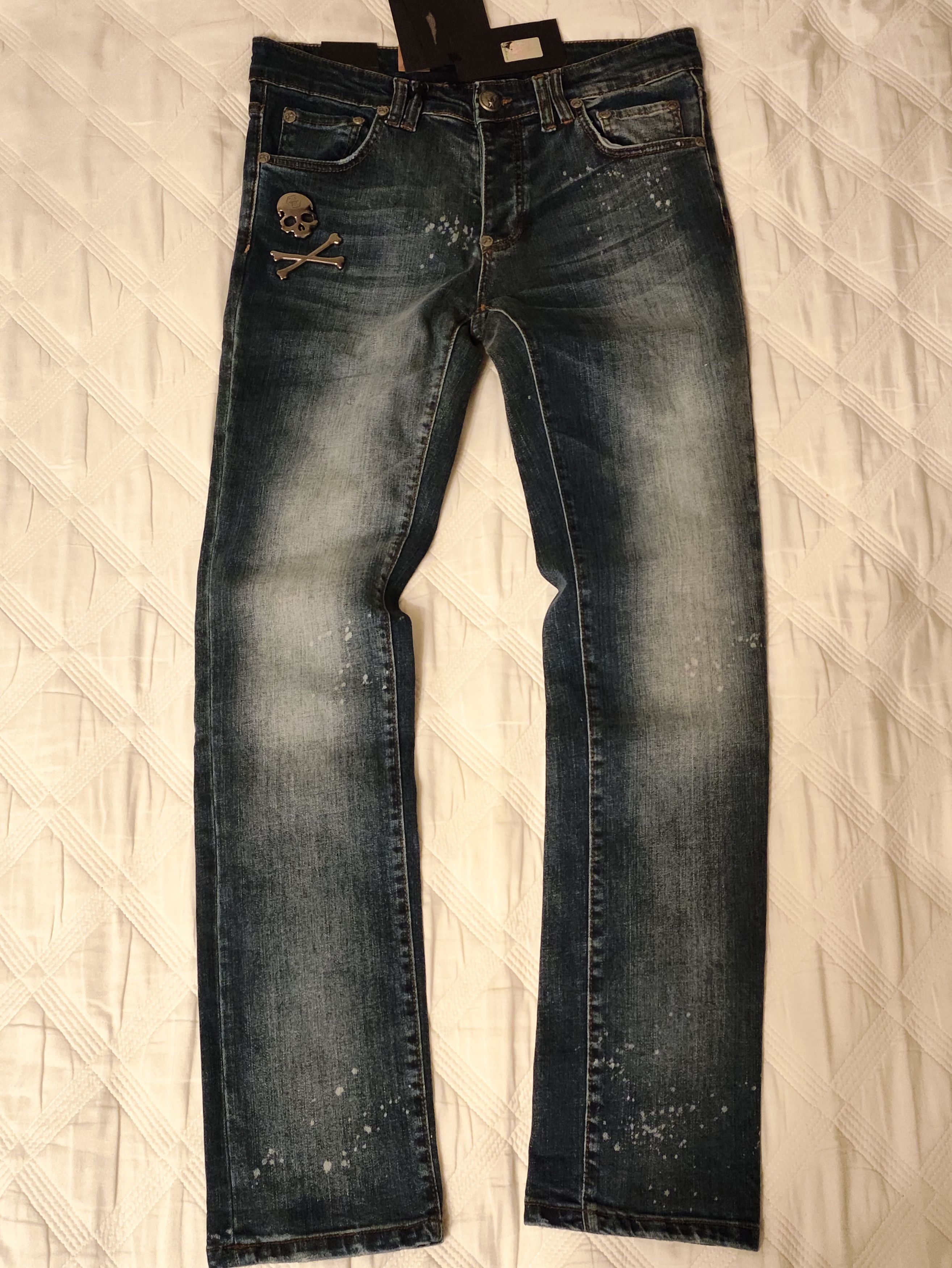 Philipp Plein Rare!!! limited philipp plein jeans Size US 33 - 6 Thumbnail
