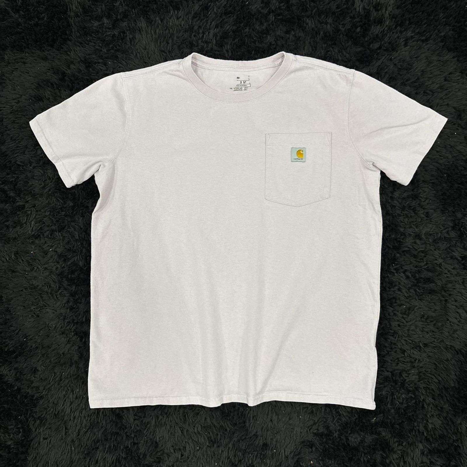 Carhartt Light pink carhartt pocket tshirt Size US S / EU 44-46 / 1 - 1 Thumbnail