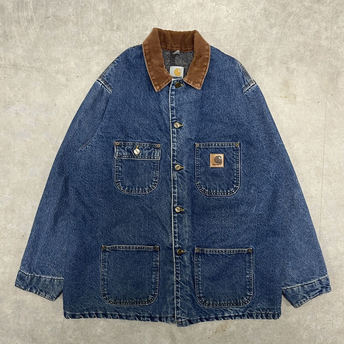 image of Carhartt Chore Jacket in Bleu, Men's (Size XL)