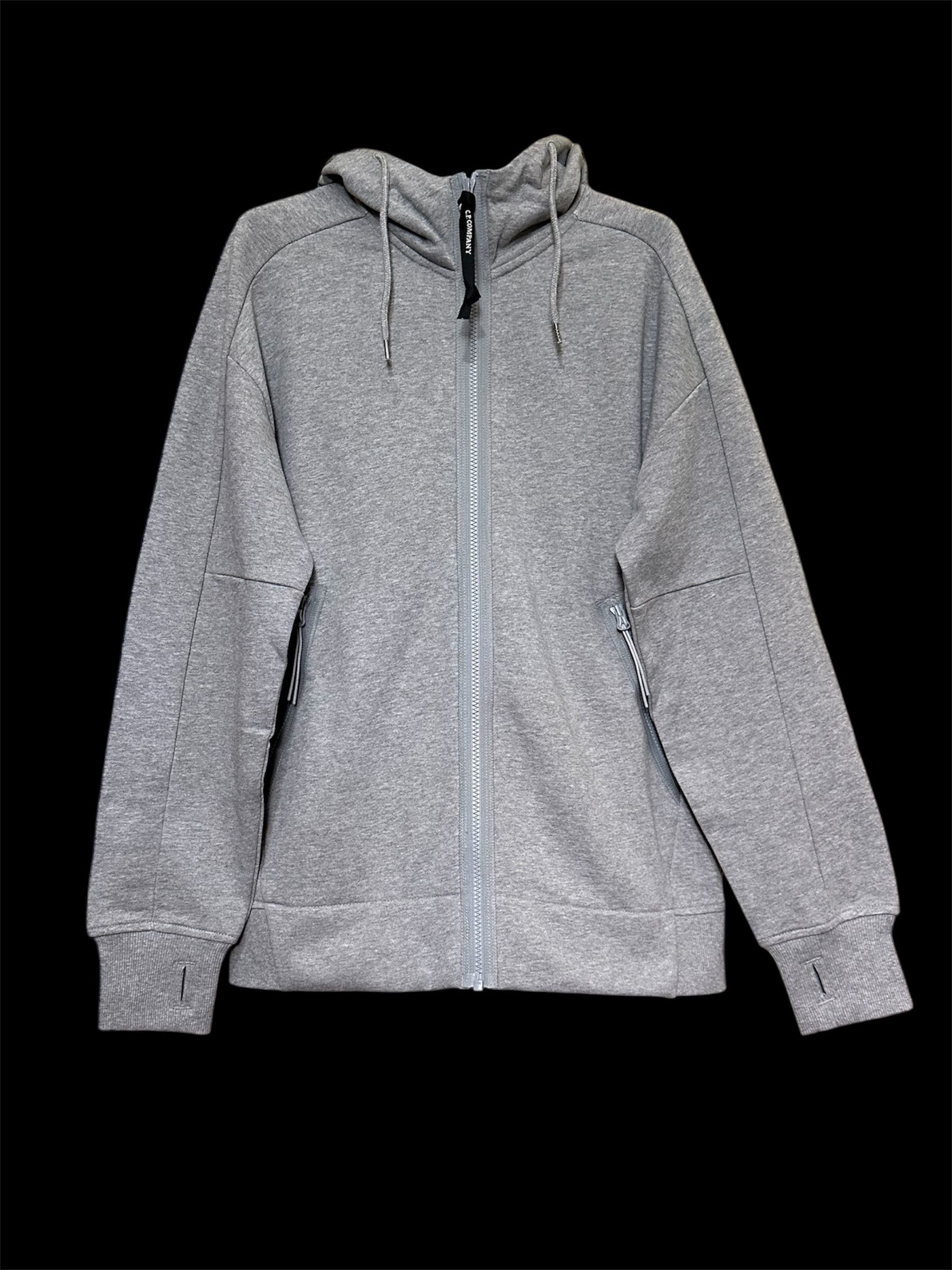 C.P. Company Diagonal Raised Fleece Goggle Zipped Hoodie Size US M / EU 48-50 / 2 - 4 Thumbnail