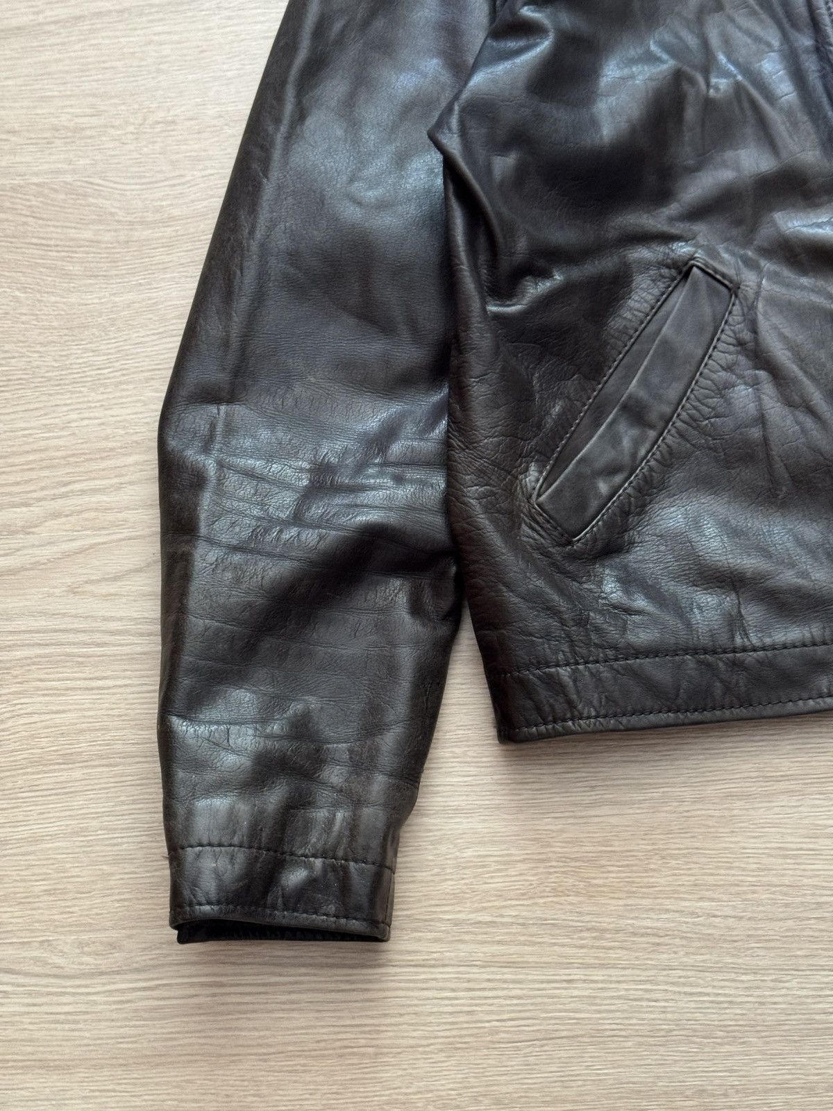 Genuine Leather Vintage Genuine Leather Distresses Vera Pelle Jacket Size US S / EU 44-46 / 1 - 4 Thumbnail