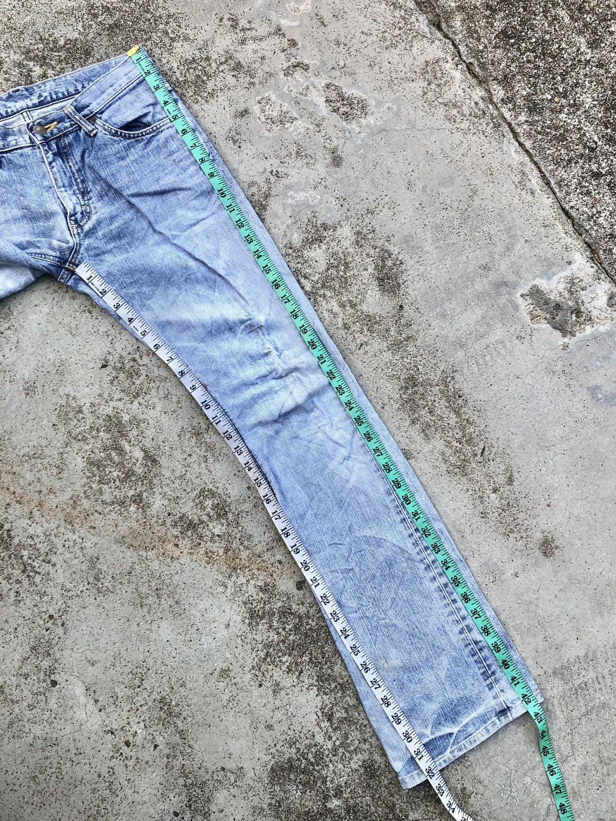 Lee FLARED DISTRESSED DENIM BY LEE Size US 30 / EU 46 - 9 Thumbnail
