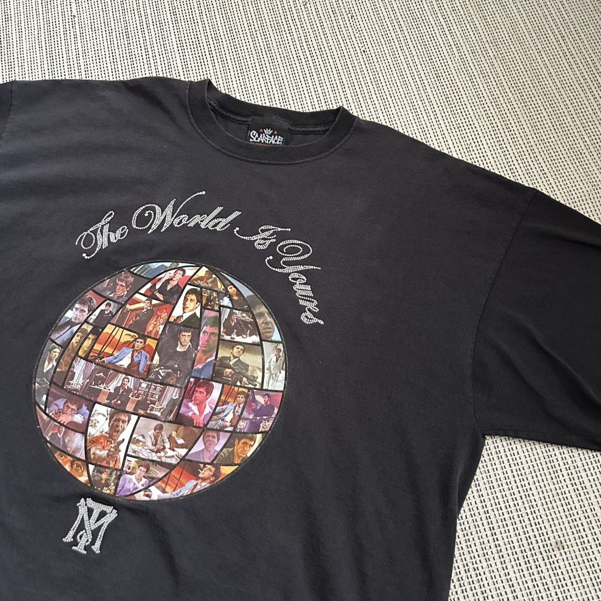 Other Vintage Scarface Clothing “The World is Yours” tee sz XXL Size US XXL / EU 58 / 5 - 2 Thumbnail