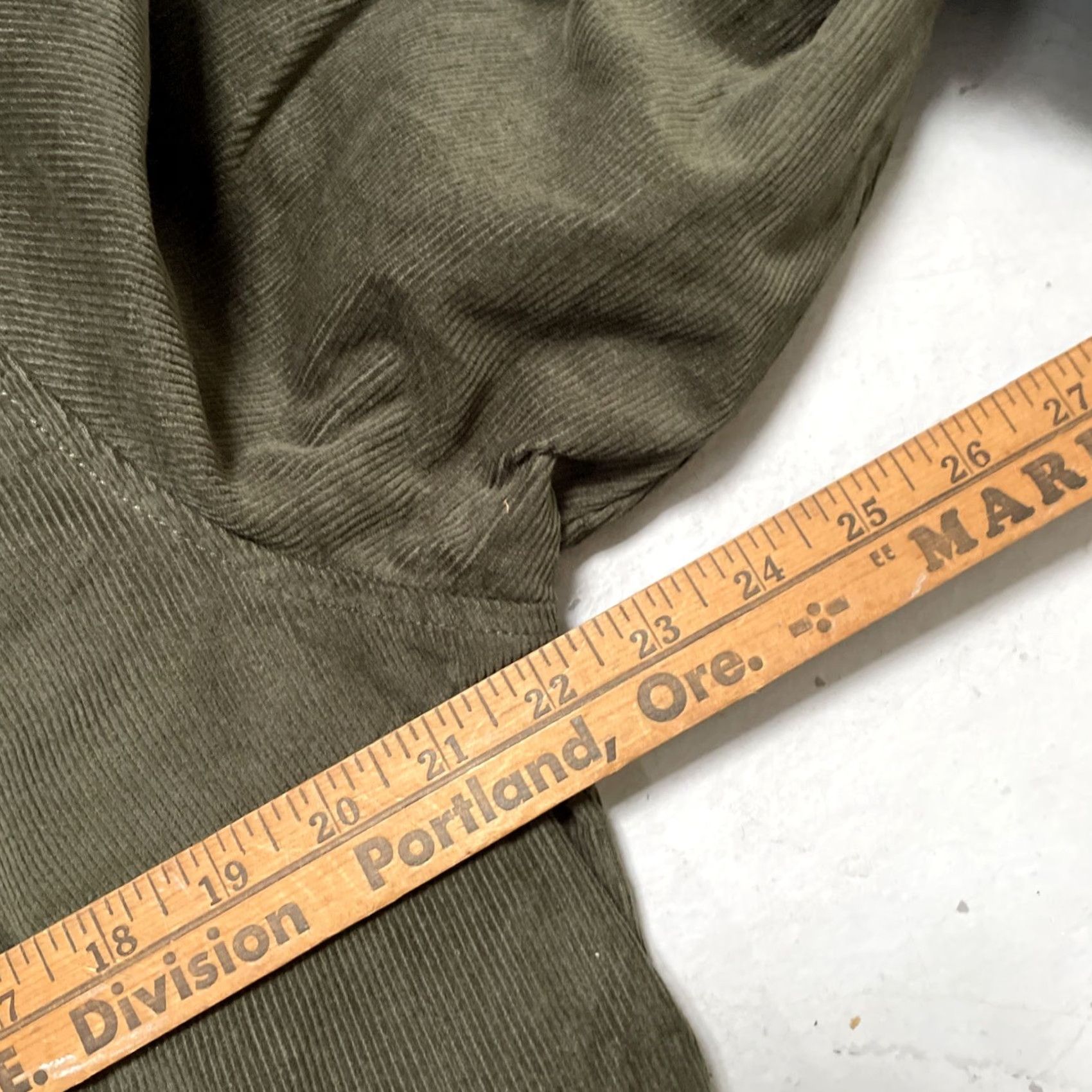 Vintage Iron & Resin Bunker Corduroy Hoodie Parka Workwear Biker Riding Jacket NWT S Size US S / EU 44-46 / 1 - 3 Thumbnail