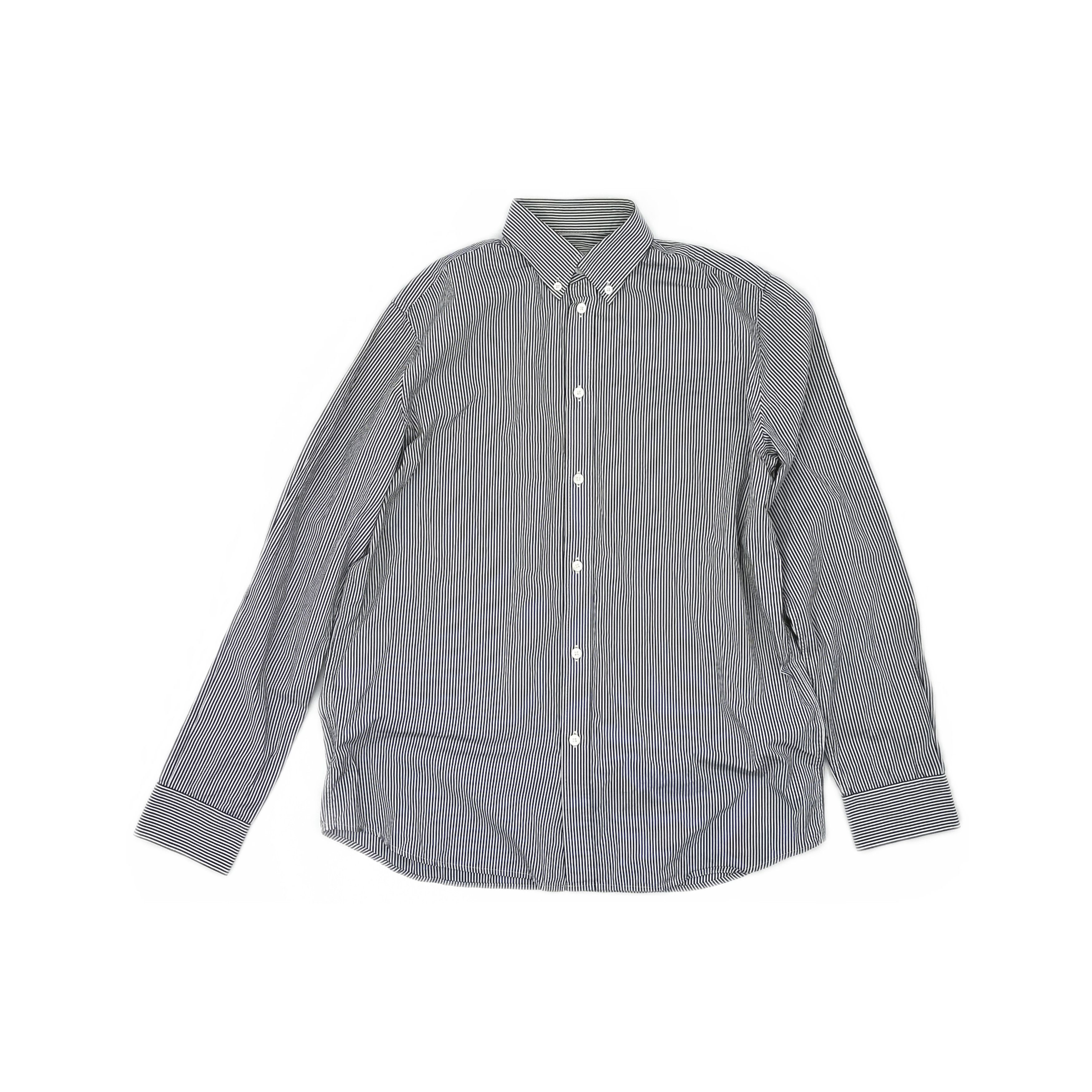 Givenchy Givenchy Logo Back Striped Shirt Size S Size US S / EU 44-46 / 1 - 1 Thumbnail
