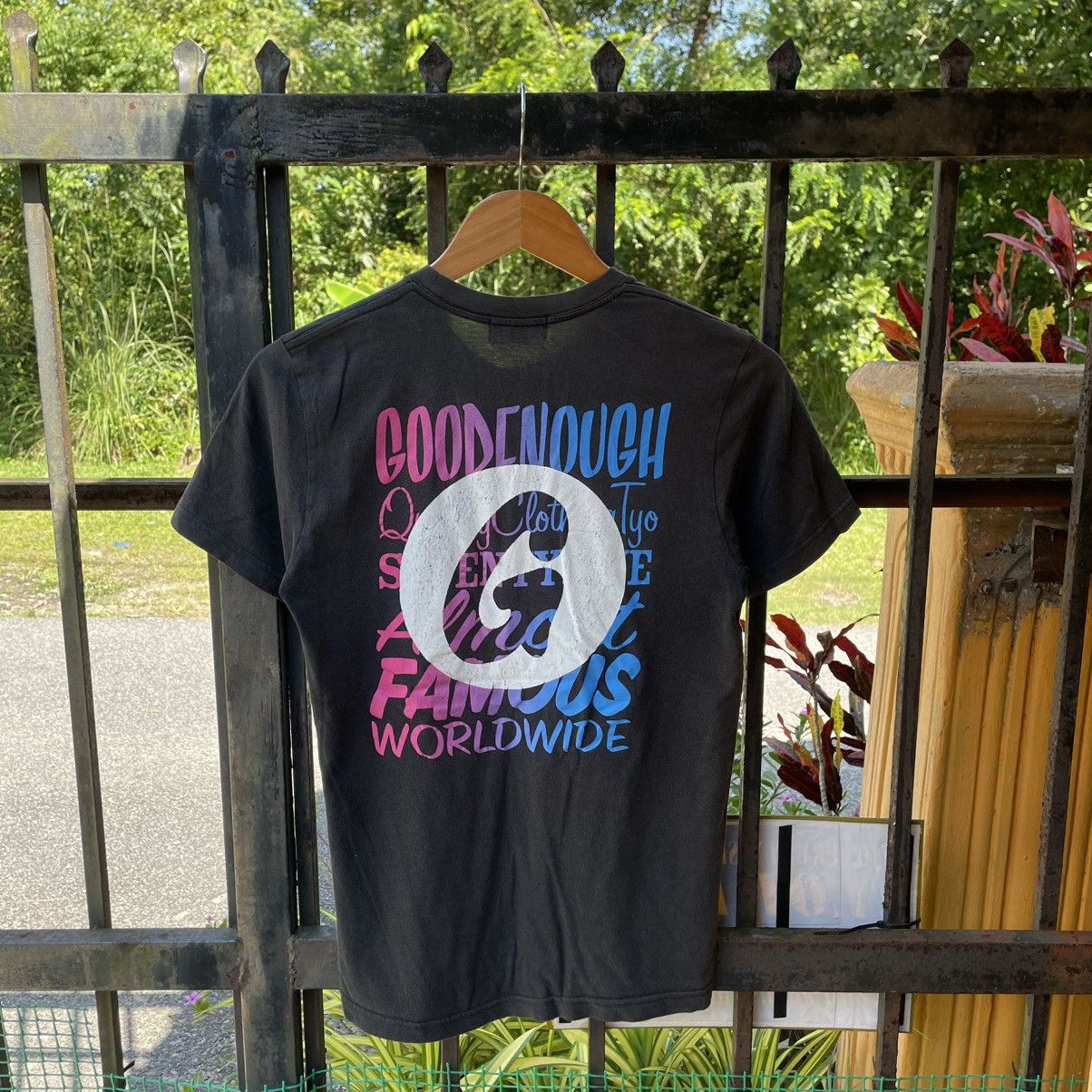 Good Enough 🔥🇯🇵Good Enough Big Logo Spellout Sun Faded Tee Size US XS / EU 42 / 0 - 1 Thumbnail