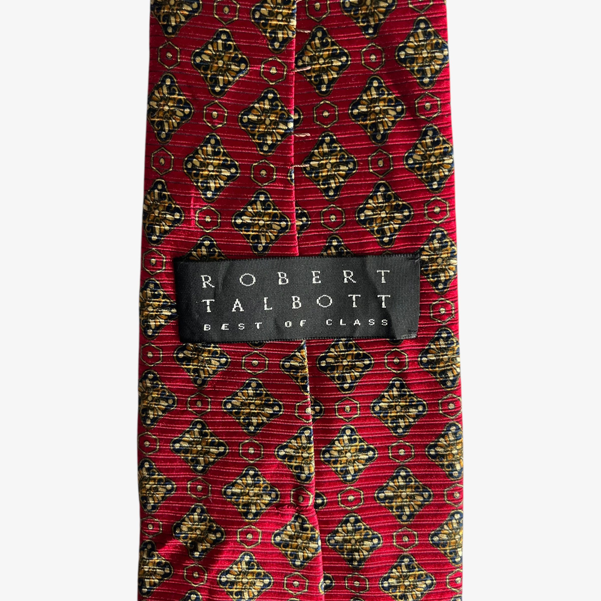 Robert Talbott Vintage 90s Robert Talbott Art Deco Floral Print Silk Tie Size ONE SIZE - 2 Thumbnail